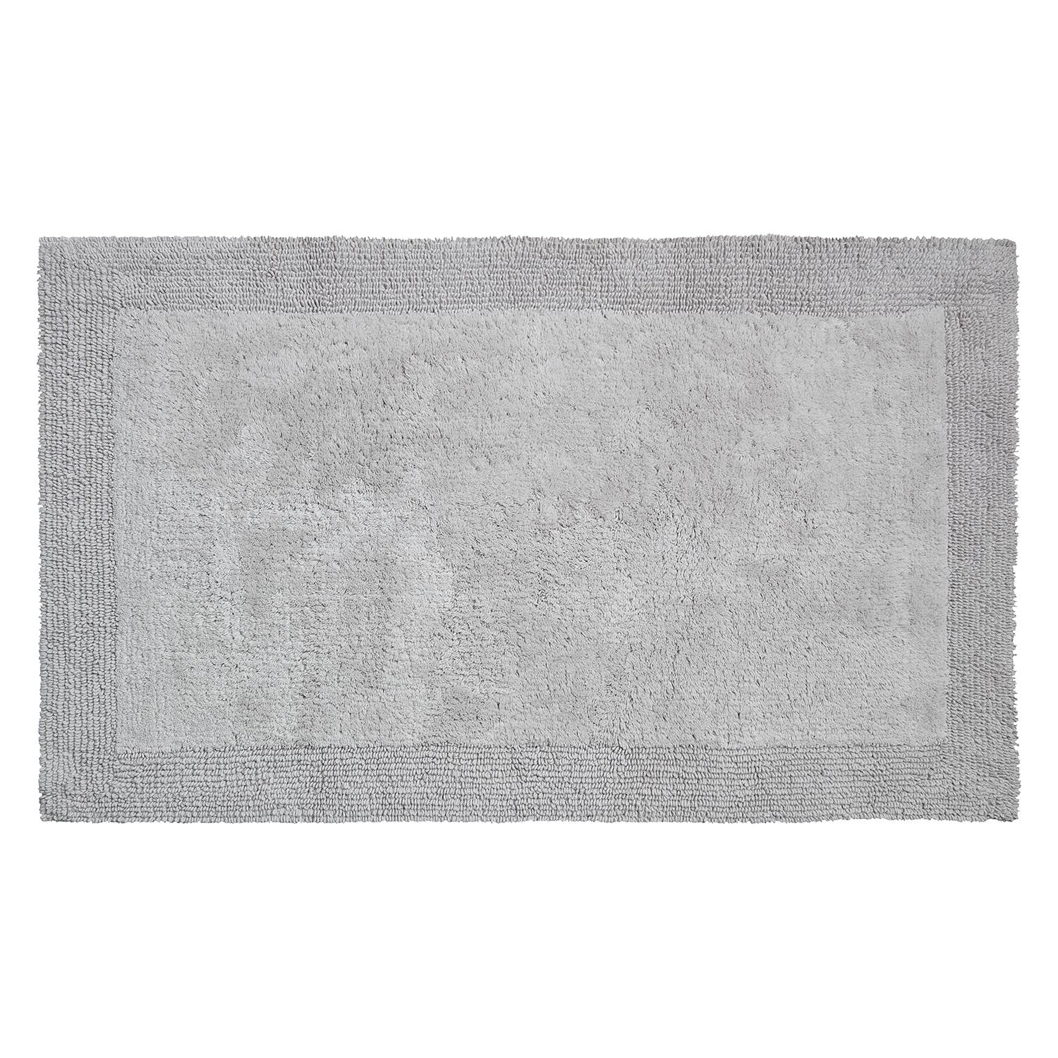 Badematte Luxor Hellgrau 70 x 120 cm