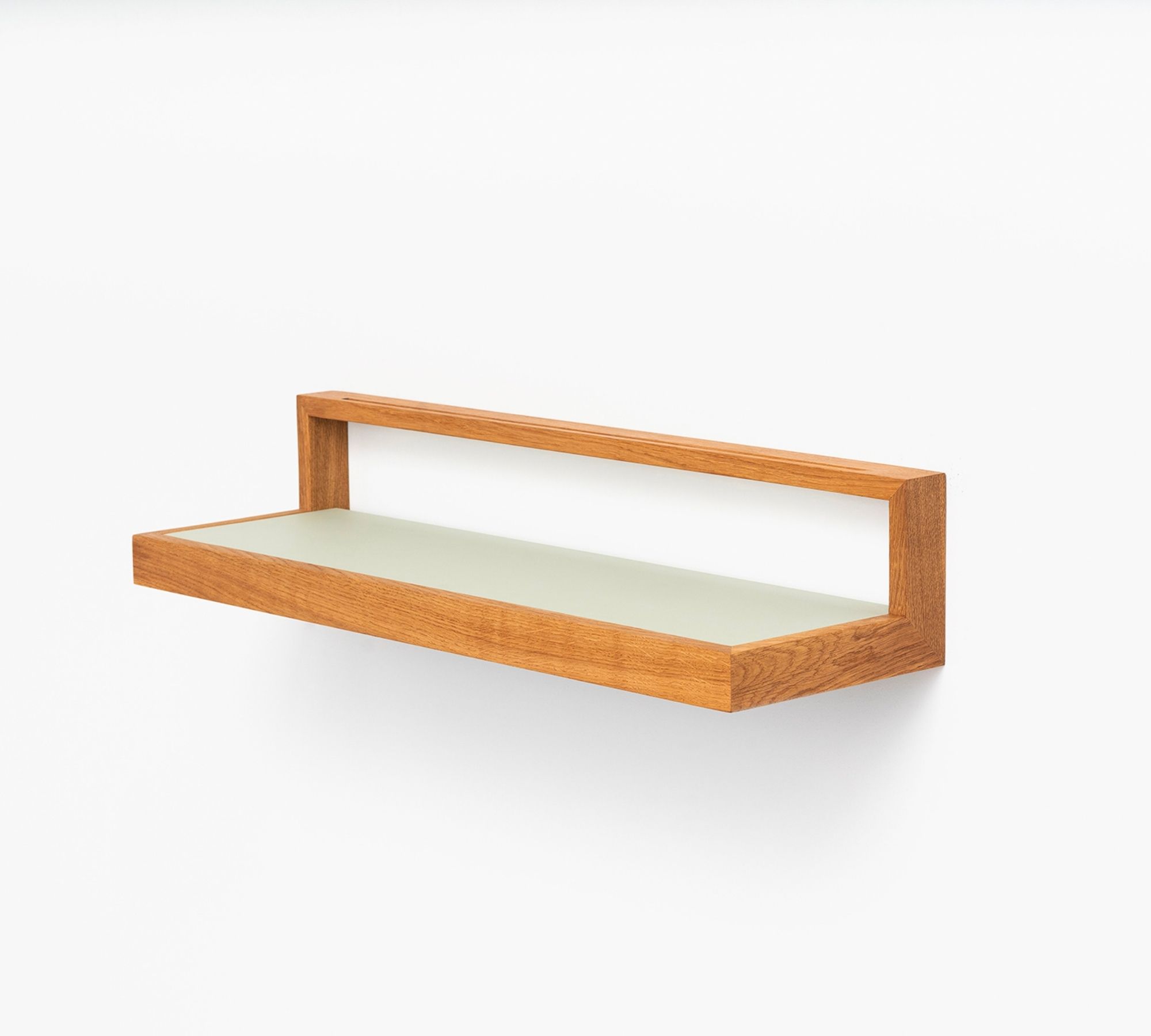 Ablageboard Buck 2 aus Holz Oberfläche Pistazie