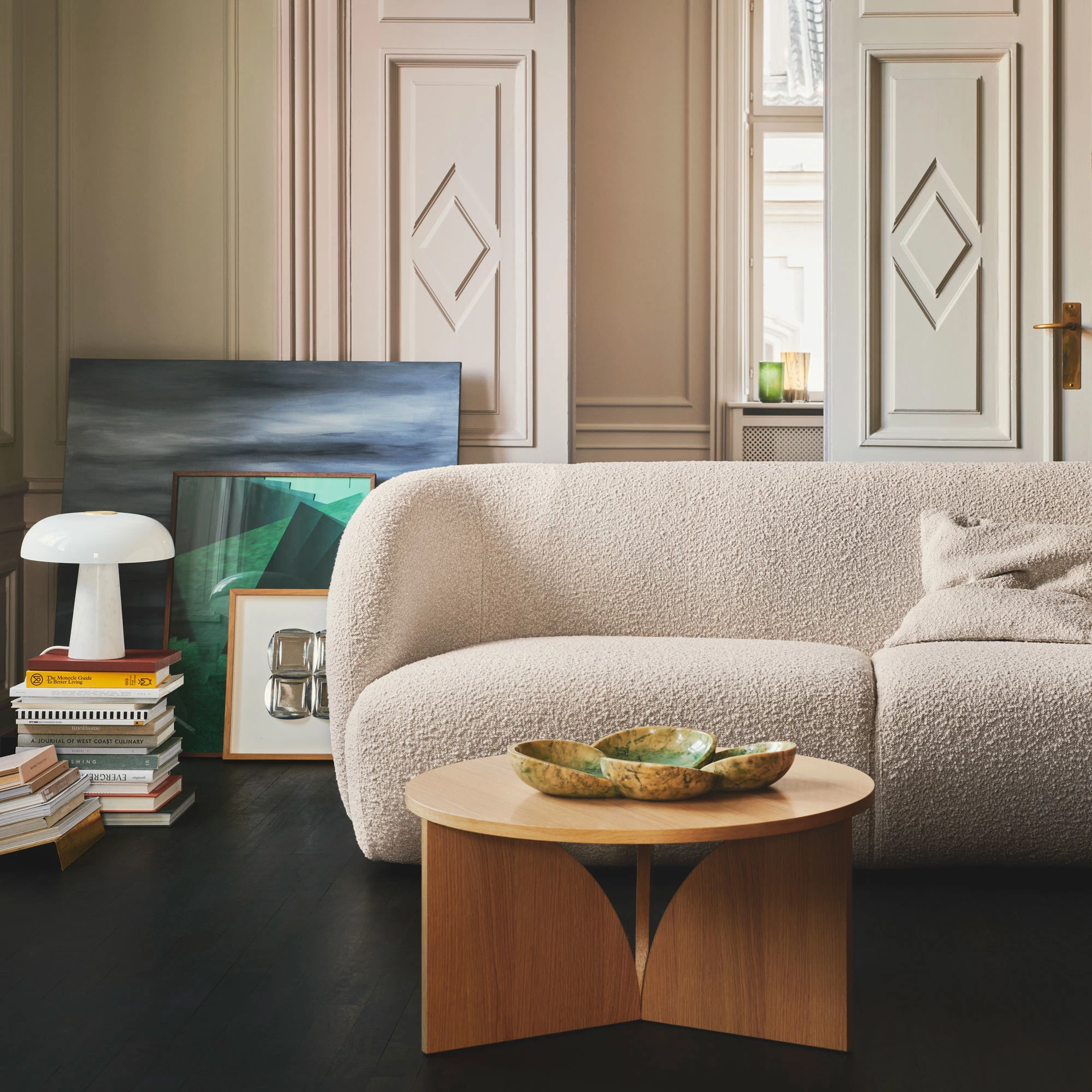 Design-Award-Winning Paula Sofa 2-Seater Maya Cream