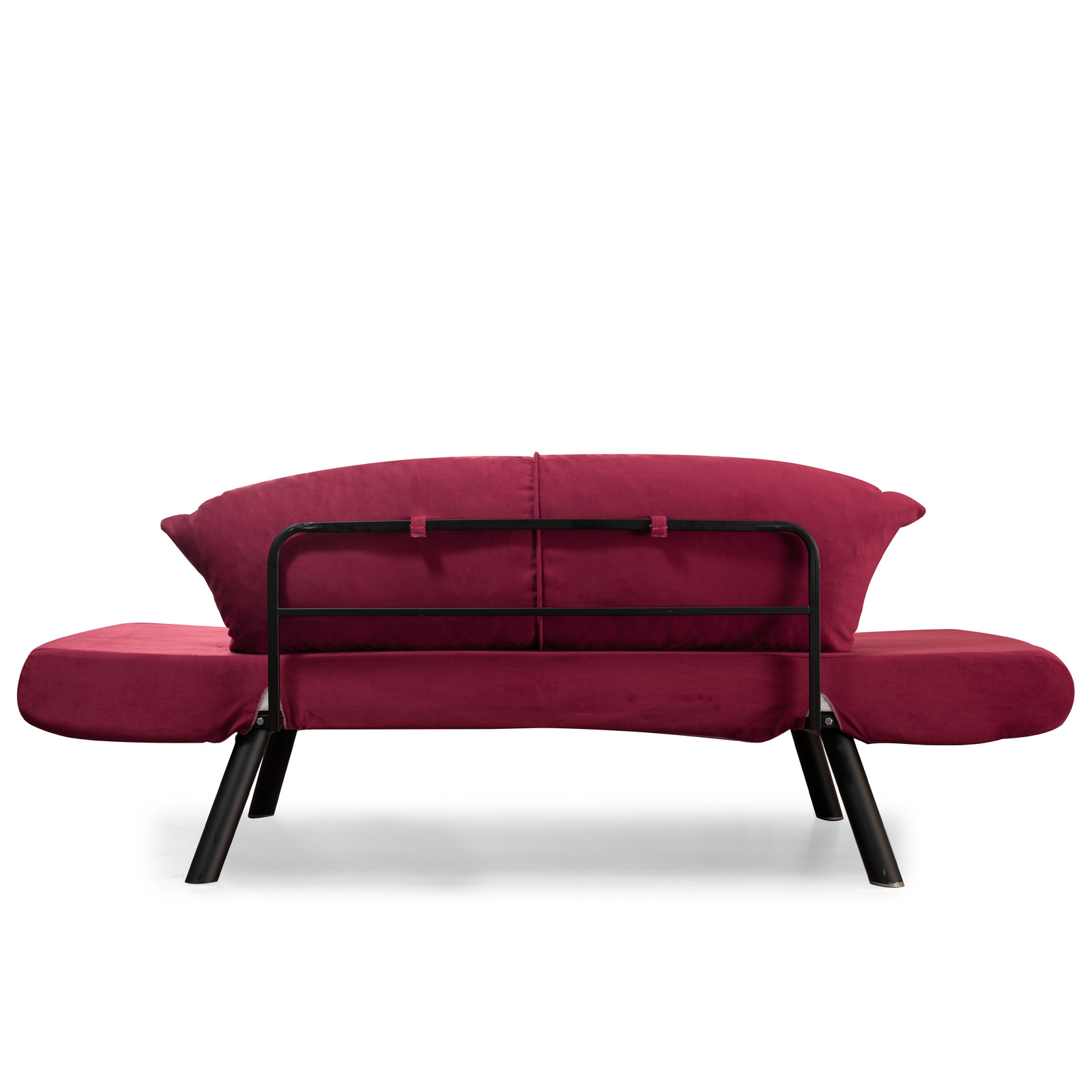 Genzo Schlafsofa 2-Sitzer Maroon