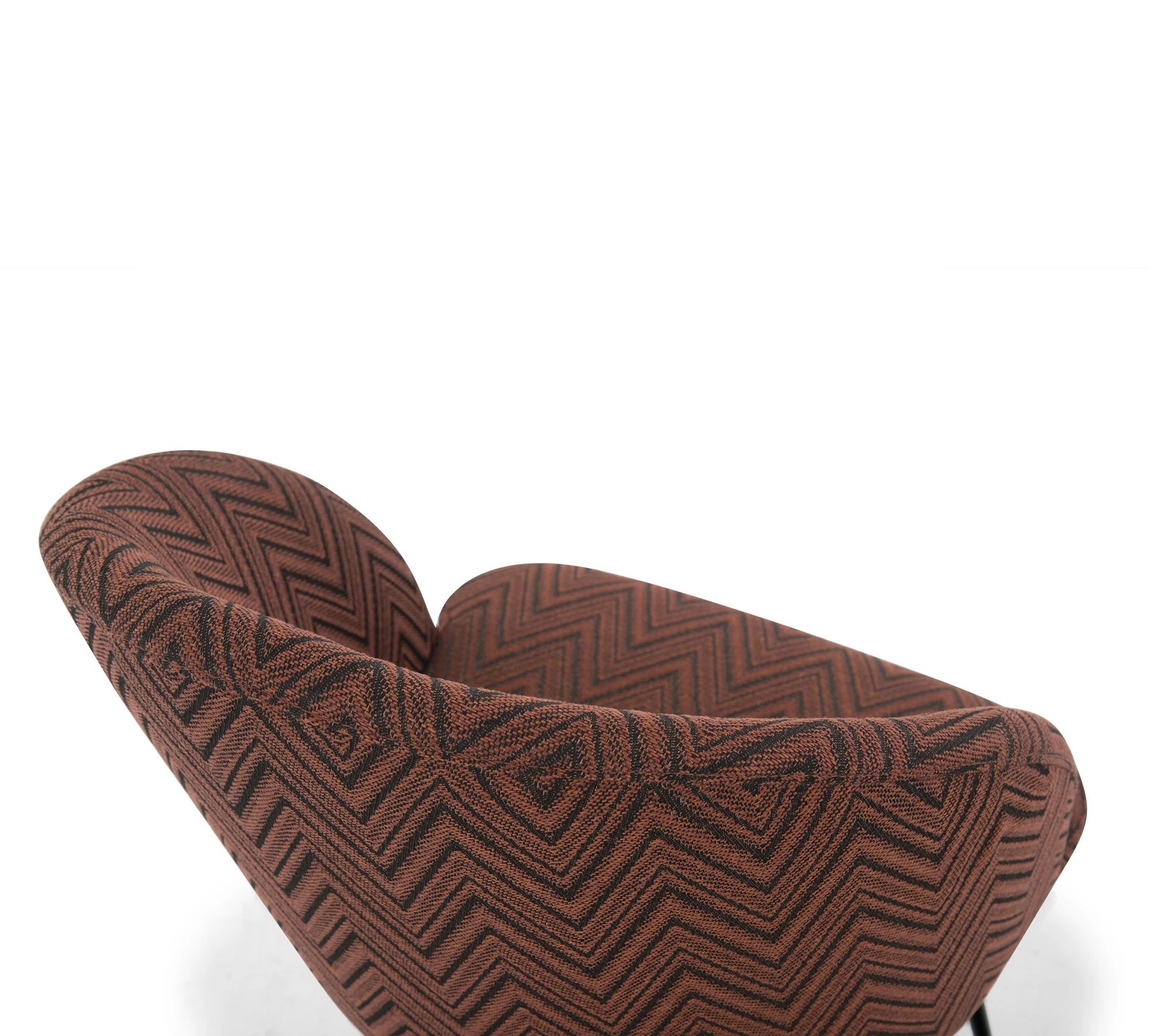 Holly Esszimmerstuhl Danilo Zigzag Burnt Mocca