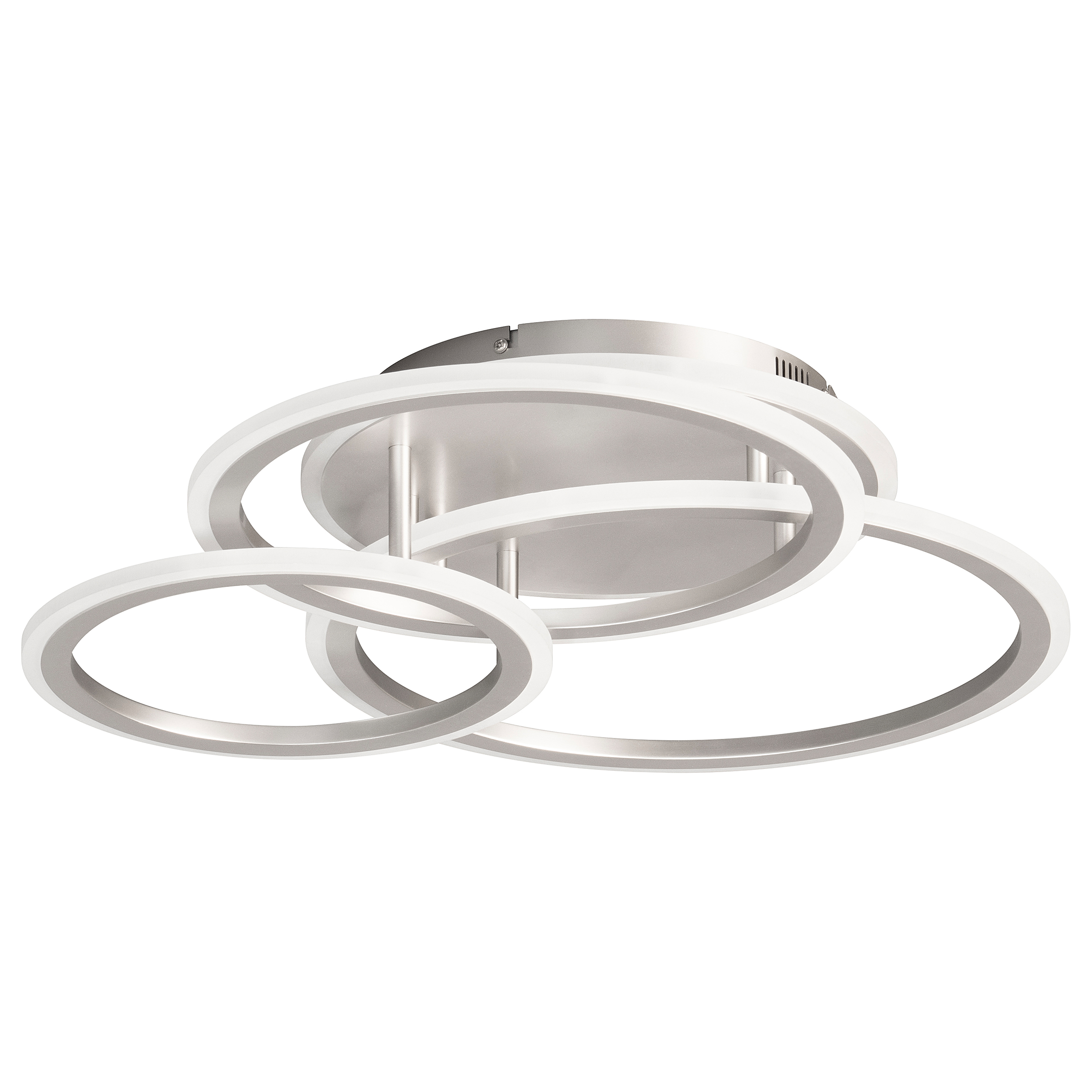 LED Ceiling Light Gelder Round Iron Acrylic Glass