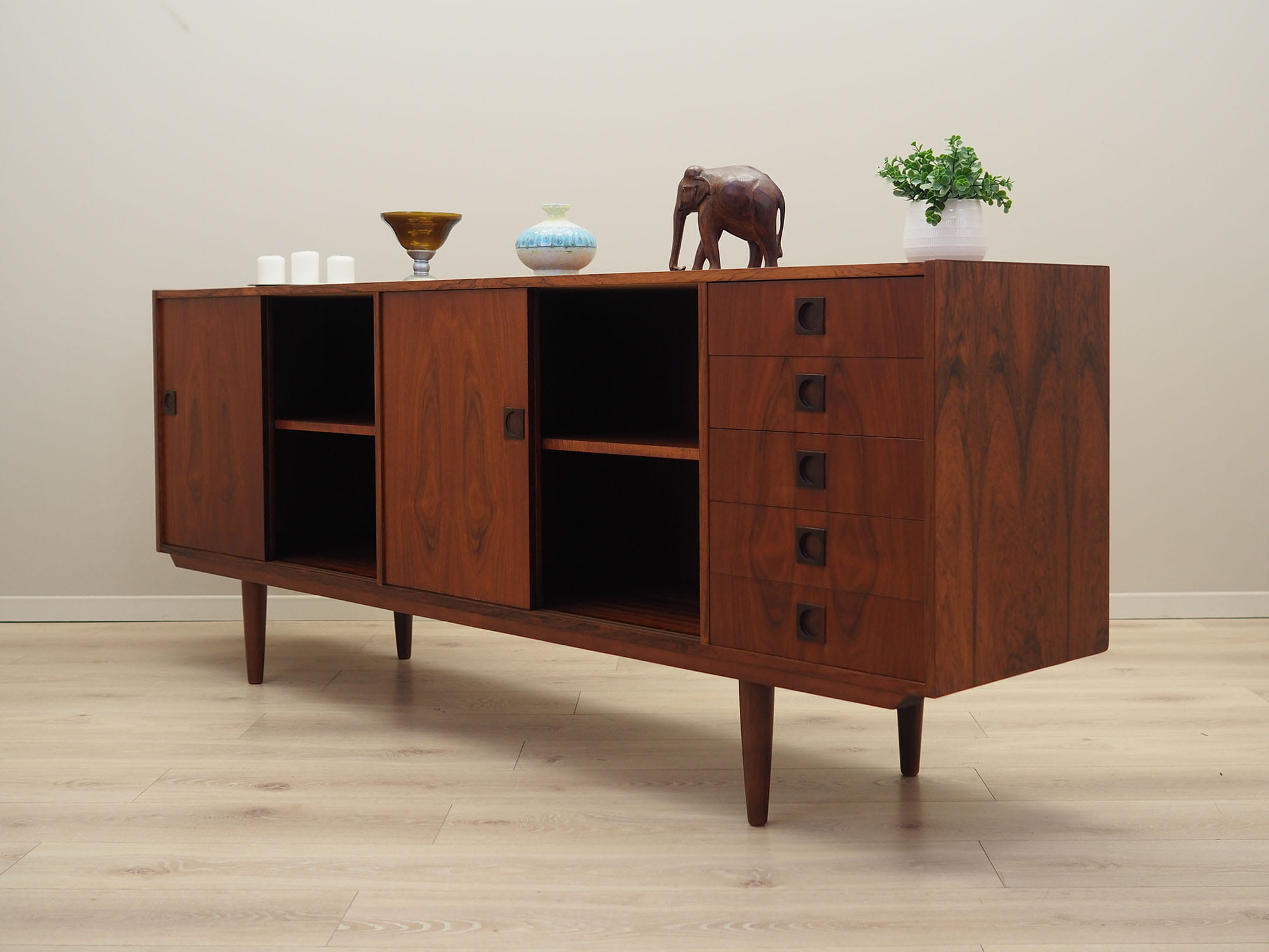 Sideboard Holz Braun 1960er Jahre