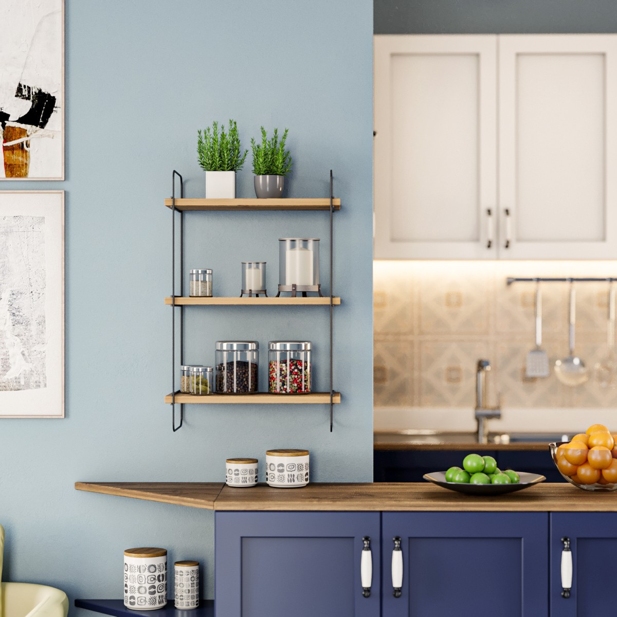 Pulalis Wooden Shelf Veneer