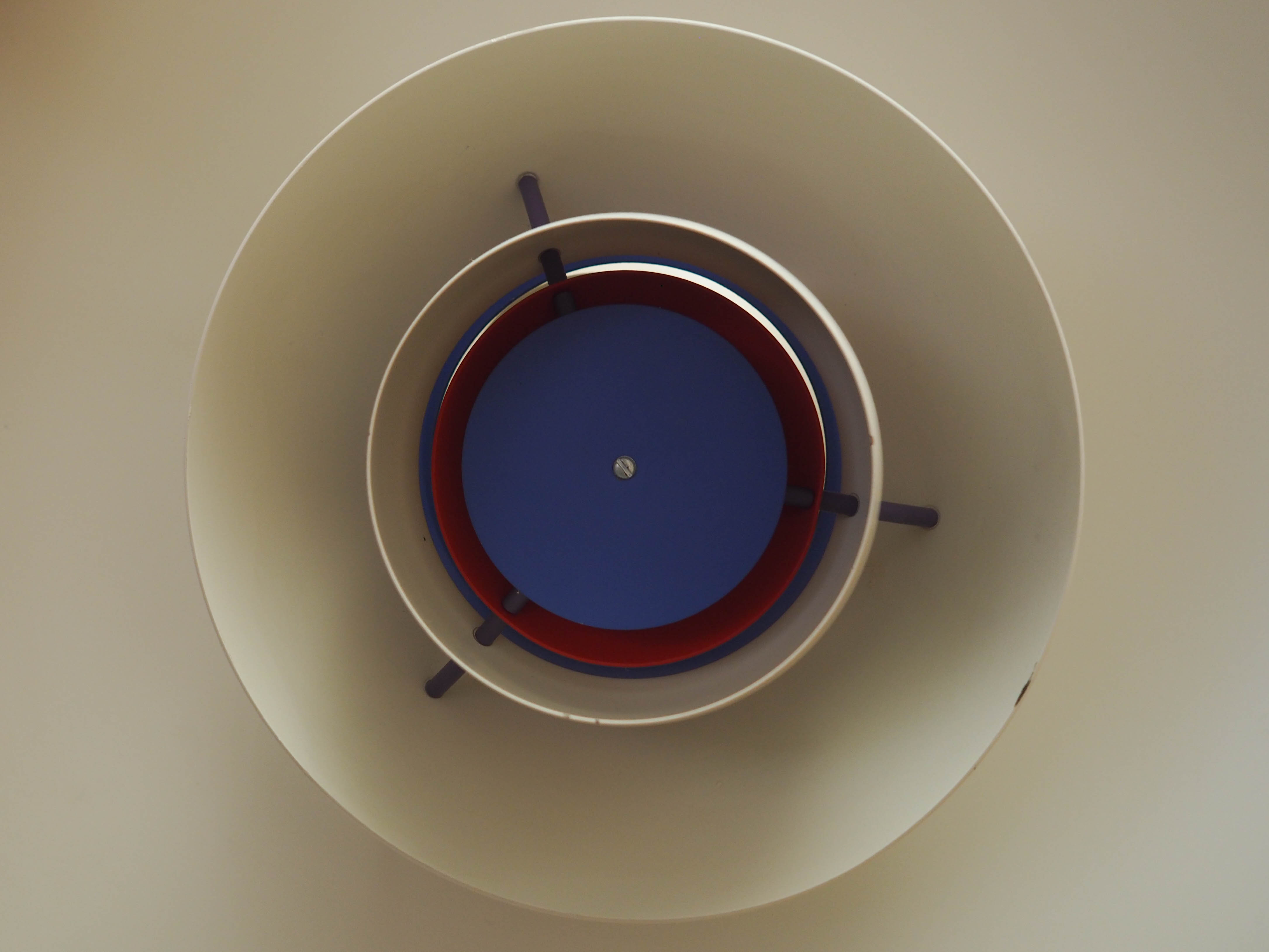 PH5 Pendant Lamp Metal Beige 1970s