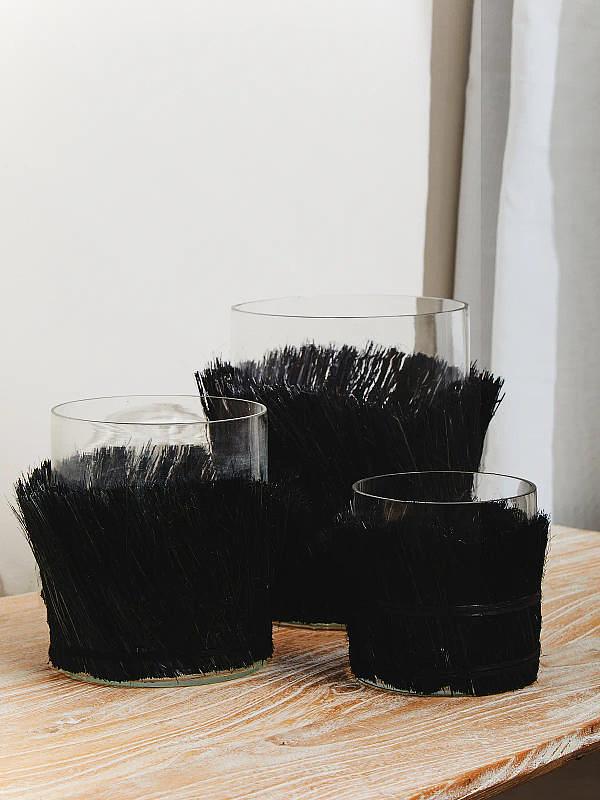 Kuta Black  Kleiner Kerzenhalter
