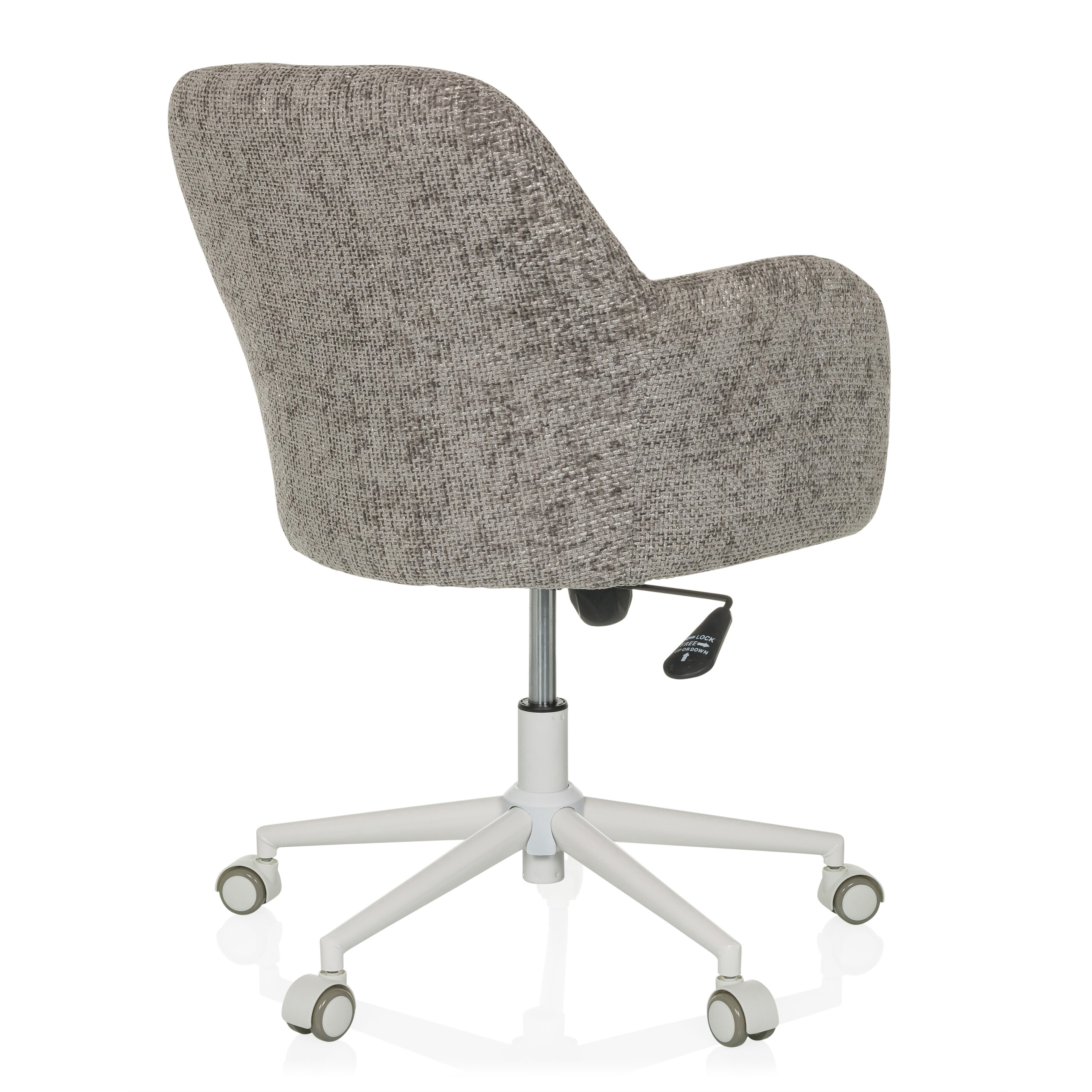 SOLAO HOME Office Chair Bouclé Brown