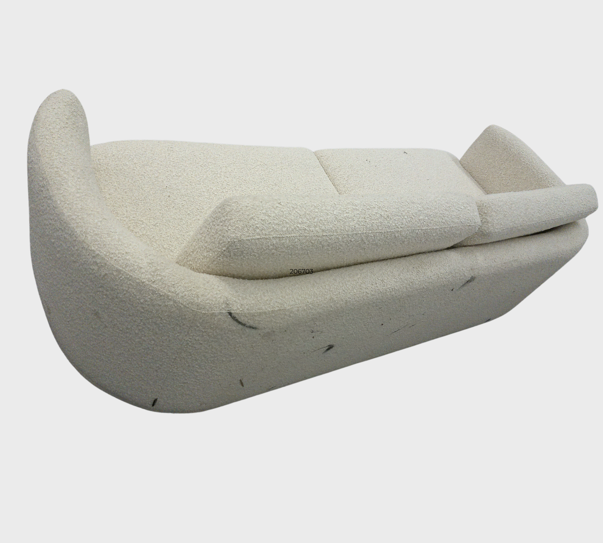 Elinor Sofa 3-Sitzer Maya Cream