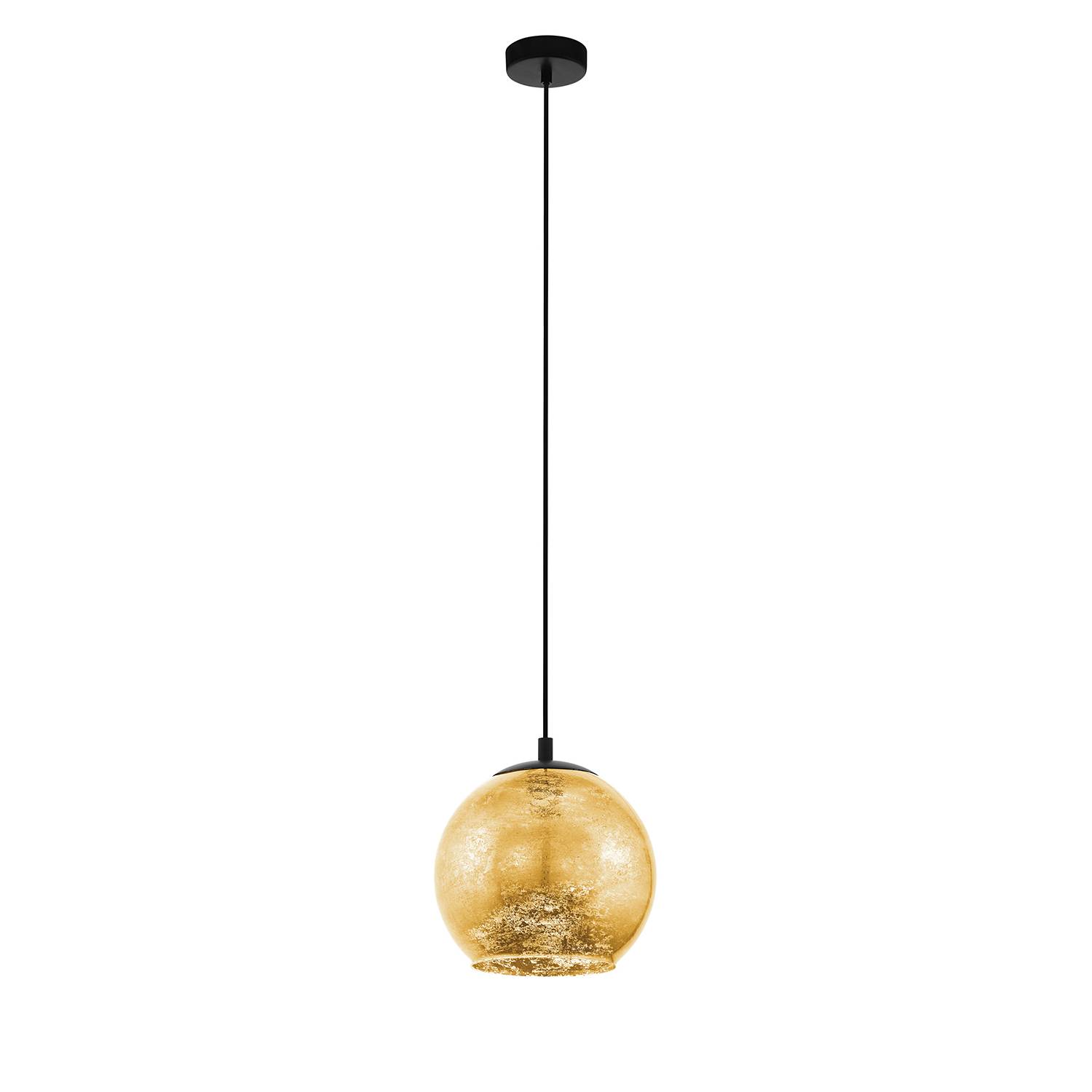 Pendant lamp Albaraccin I Clear glass Steel