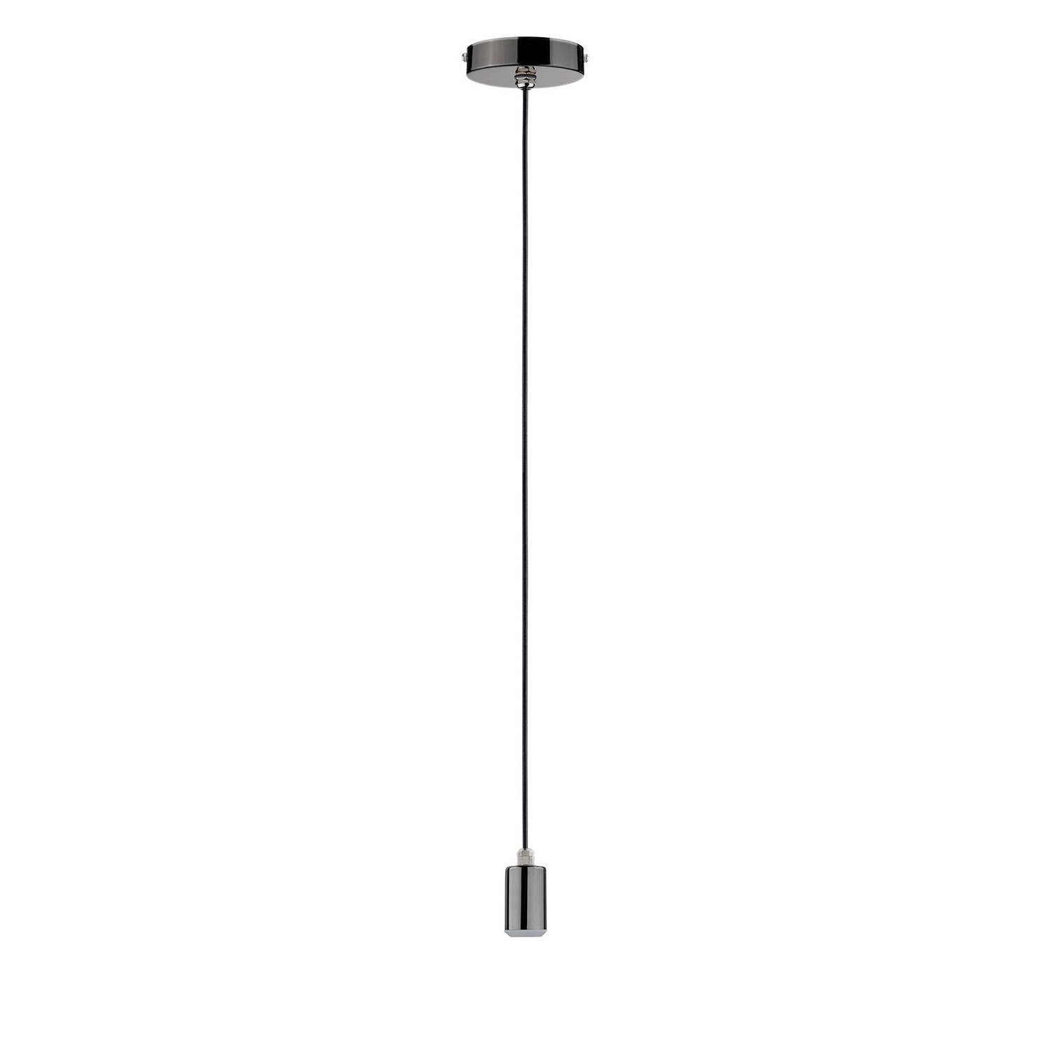 Larus Pendelleuchte Aluminium Schwarz 1-flammig