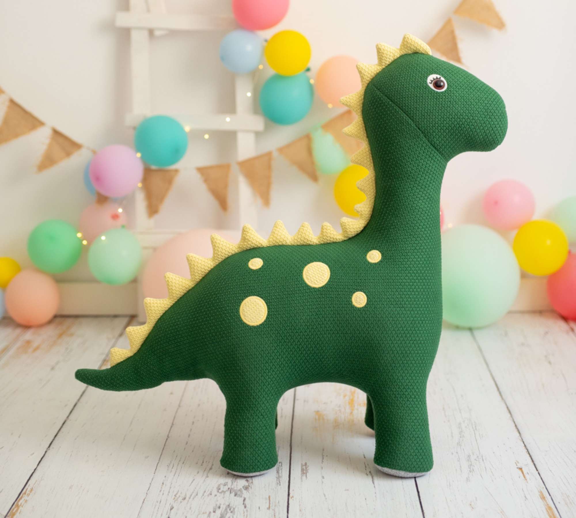 Dina Maxi Plush toy Cotton Wood Green