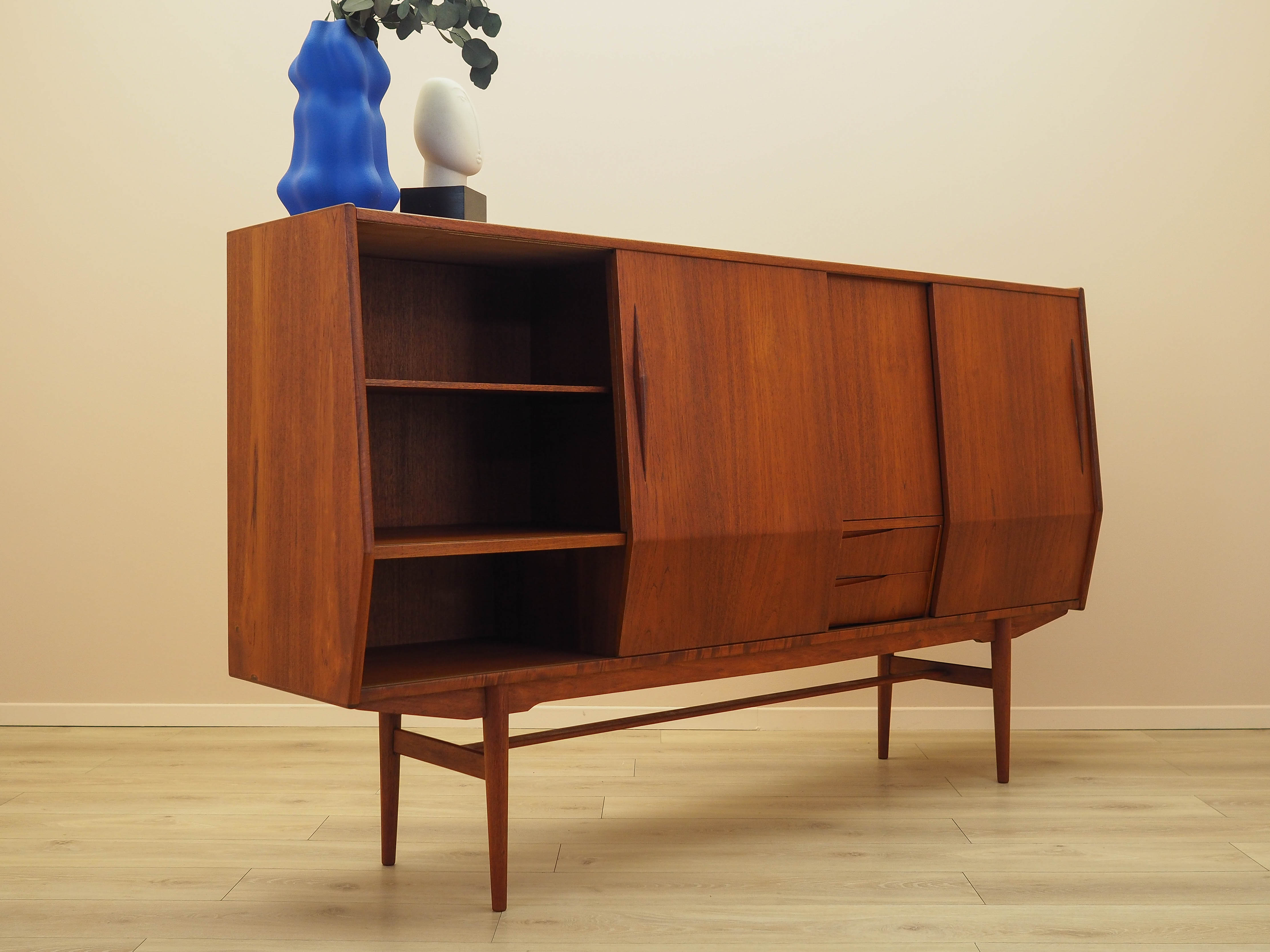 Teak Highboard 1960er Jahre