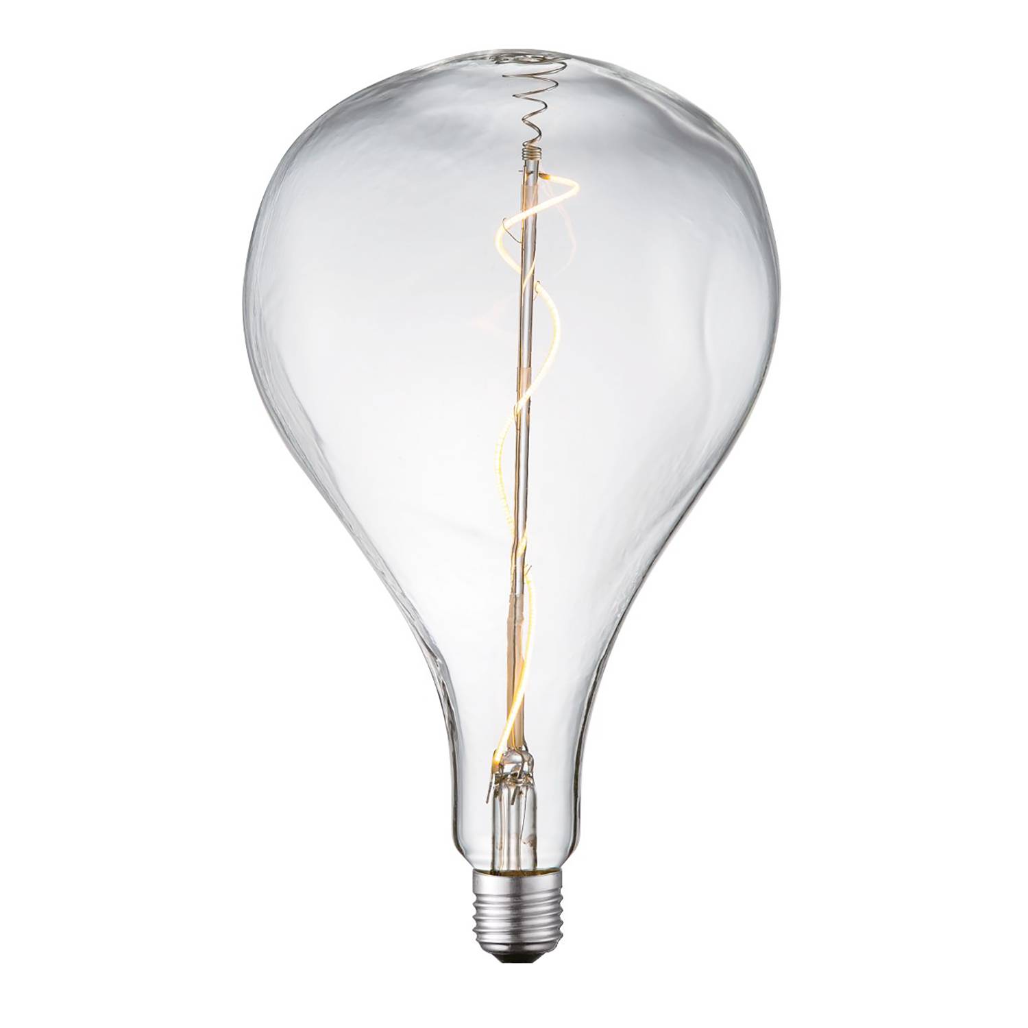 Leuchtmittel Ambler Klarglas / Aluminium 1-flammig