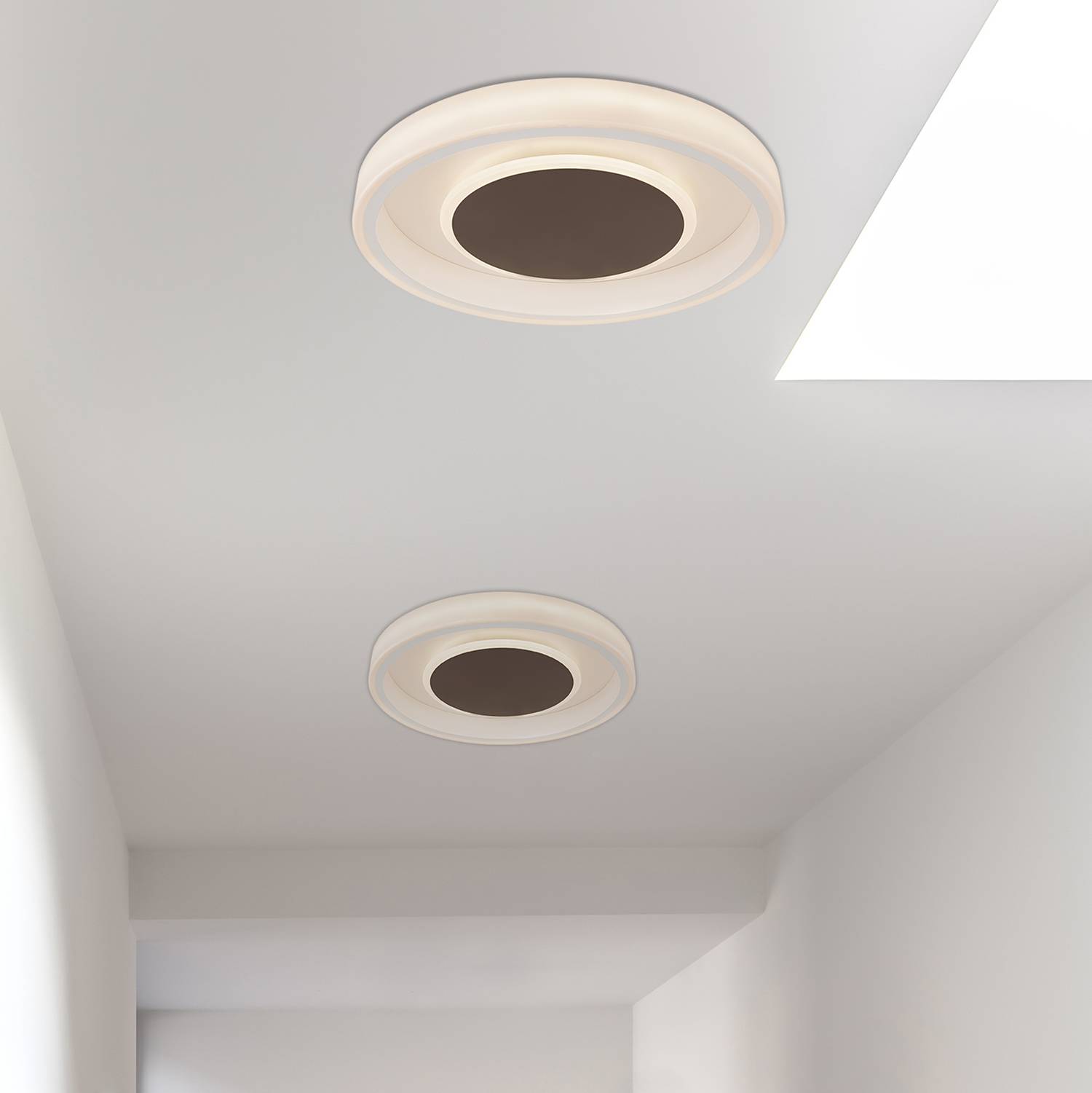 LED Ceiling Light Goffi II 1-Light Acrylic Iron