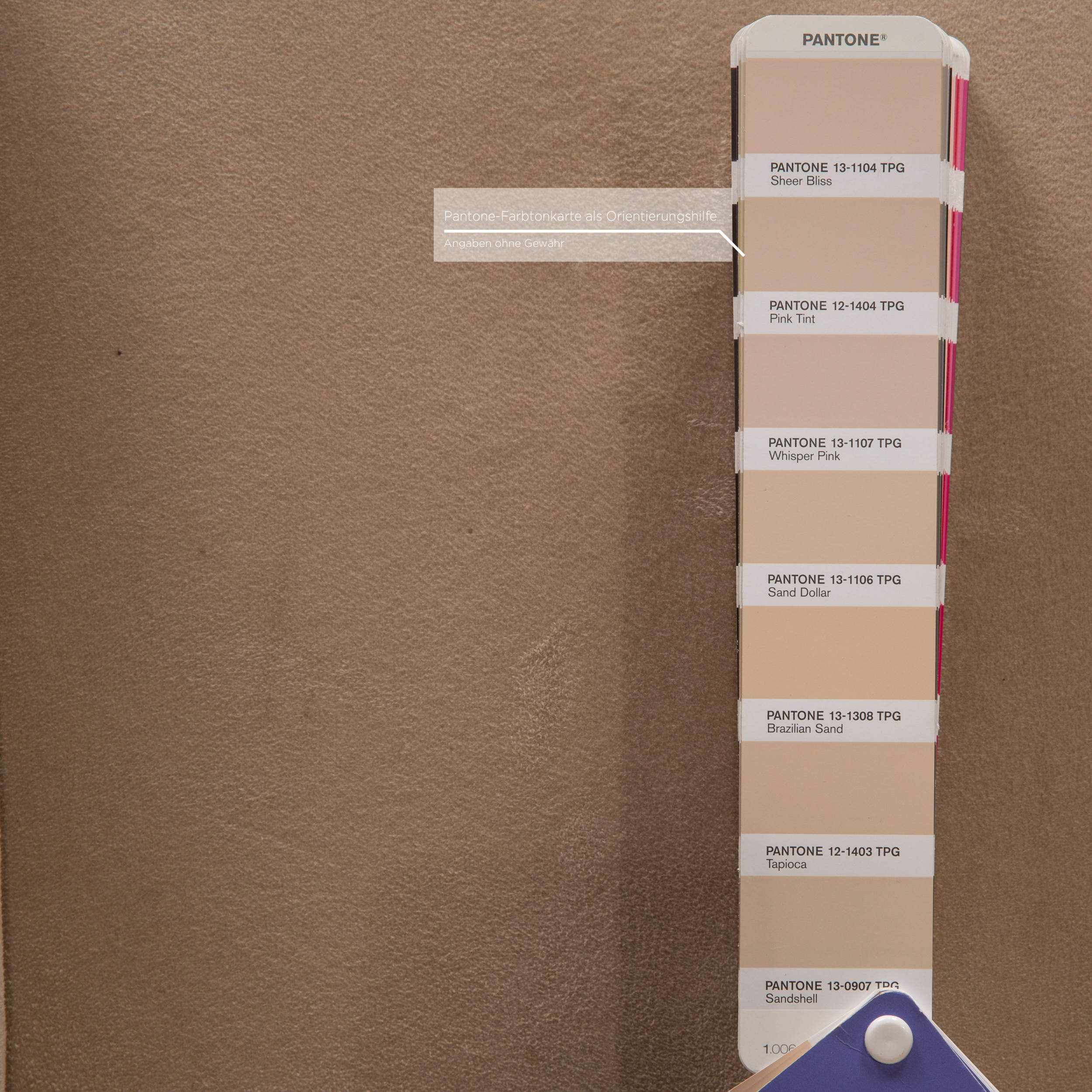 Polsterhocker Stoff Beige