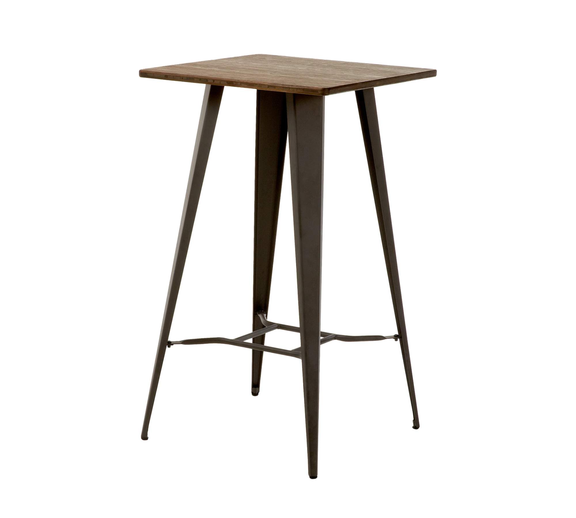 Bartisch Bambus Massivholz Braun
