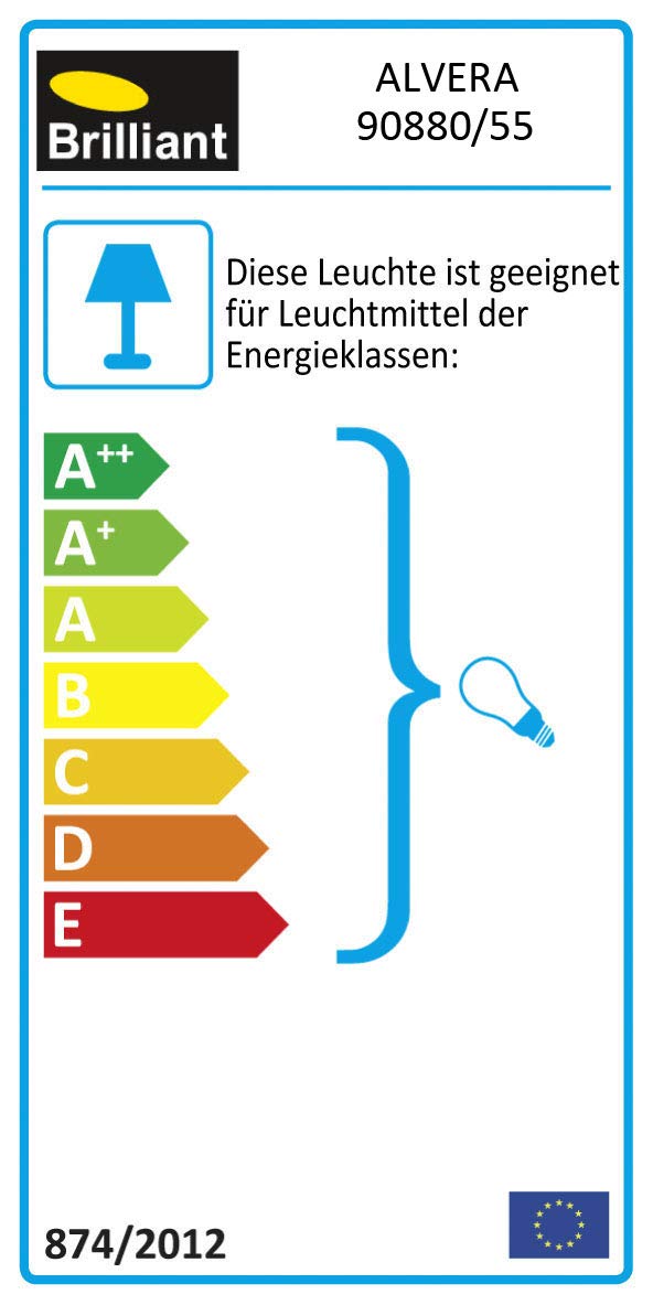 Pendelleuchte 4-flammig Metall Rostfarben