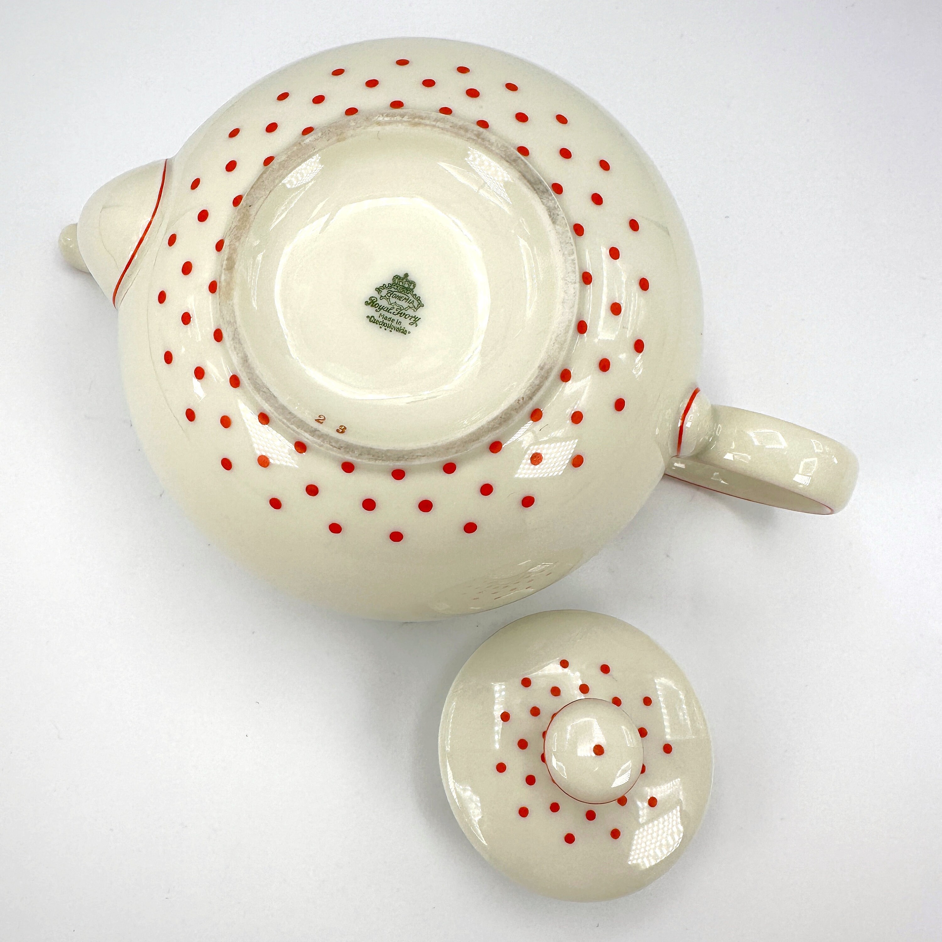 Art Deco Kaffee Set Porzellan 1930er Jahre