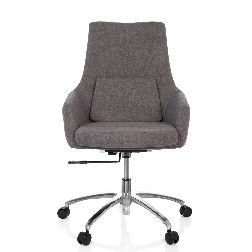 SHAKE 100 Office chair with castors Swivel Fabric Dark Grey