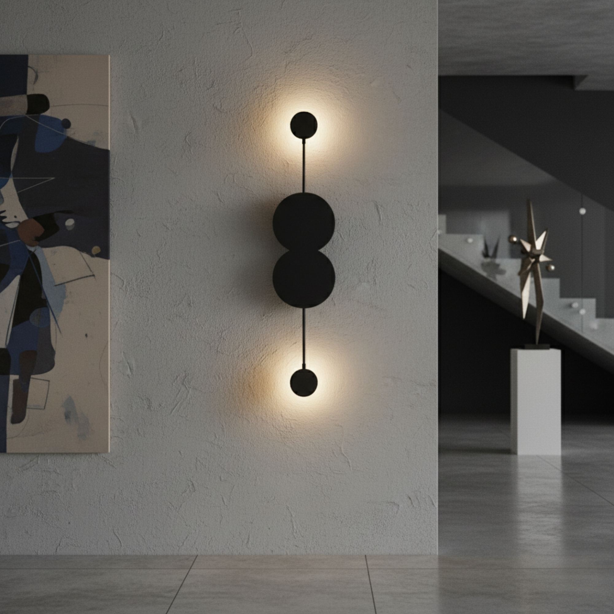 Ledos Applique Metallo Nero