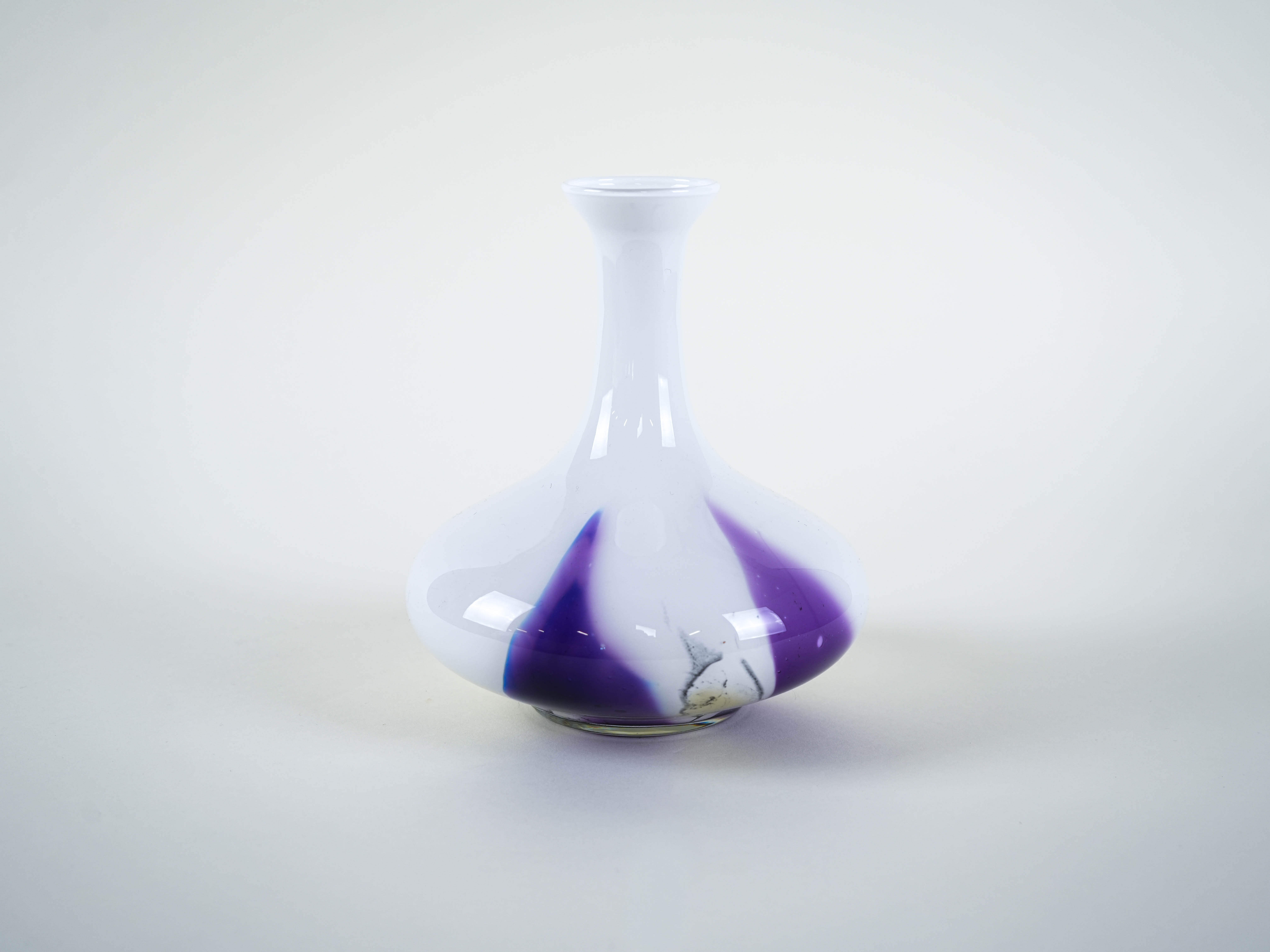Glass vase 1970s