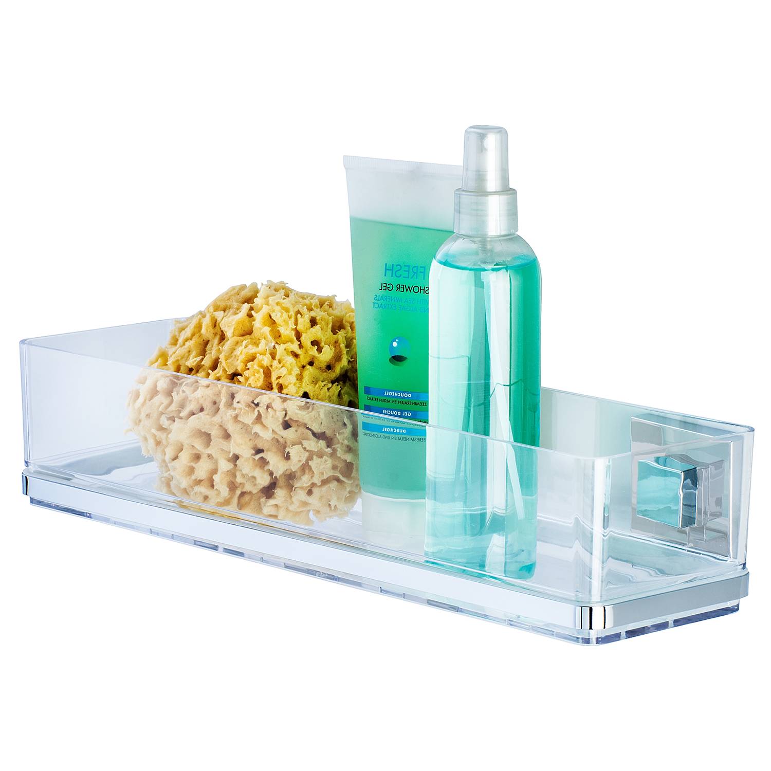 Maxiablage Vacuum-Loc Quadro Edelstahl rostfrei / ABS Chrom