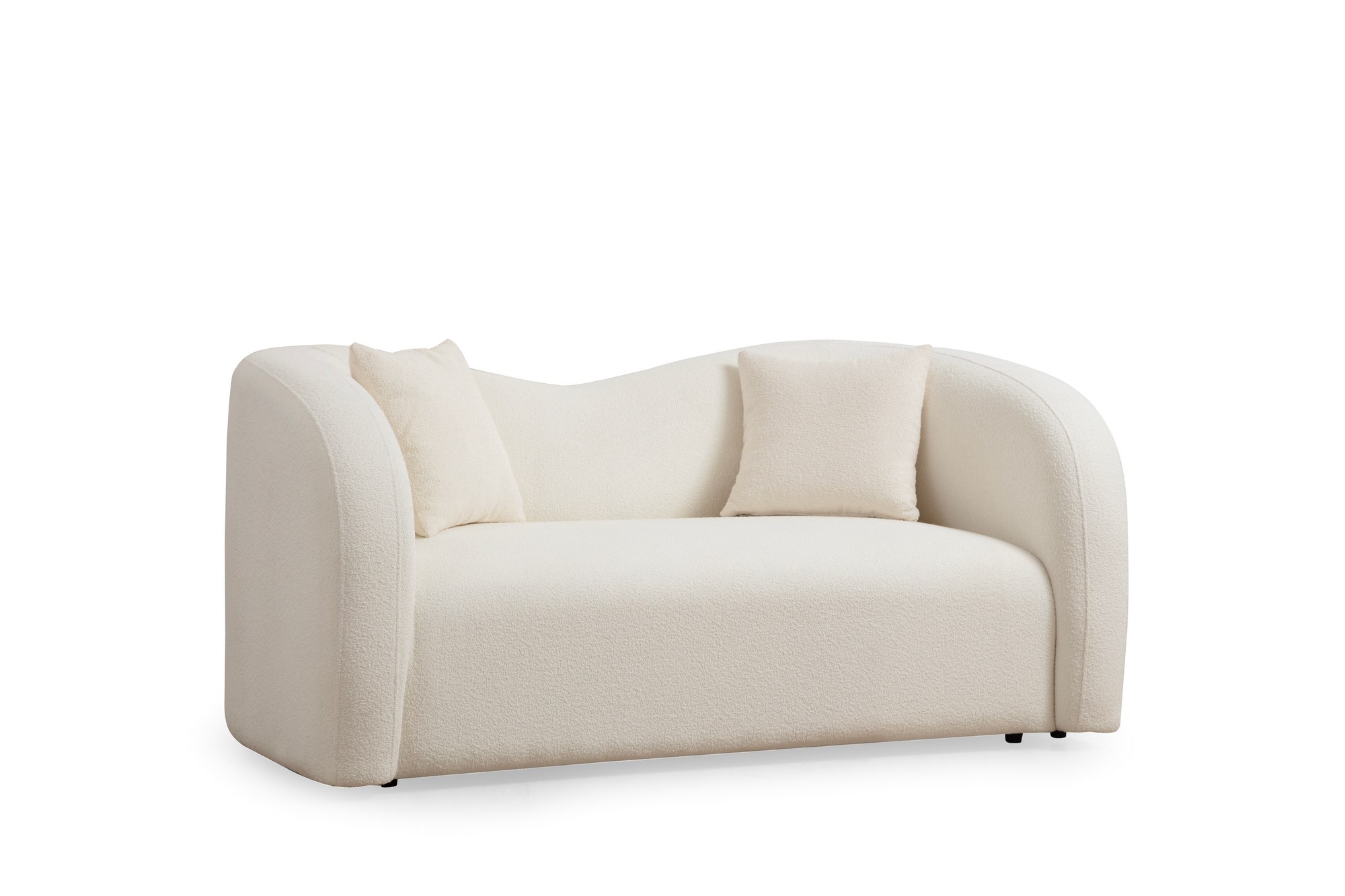 Asos 2-Sitzer Sofa Creme