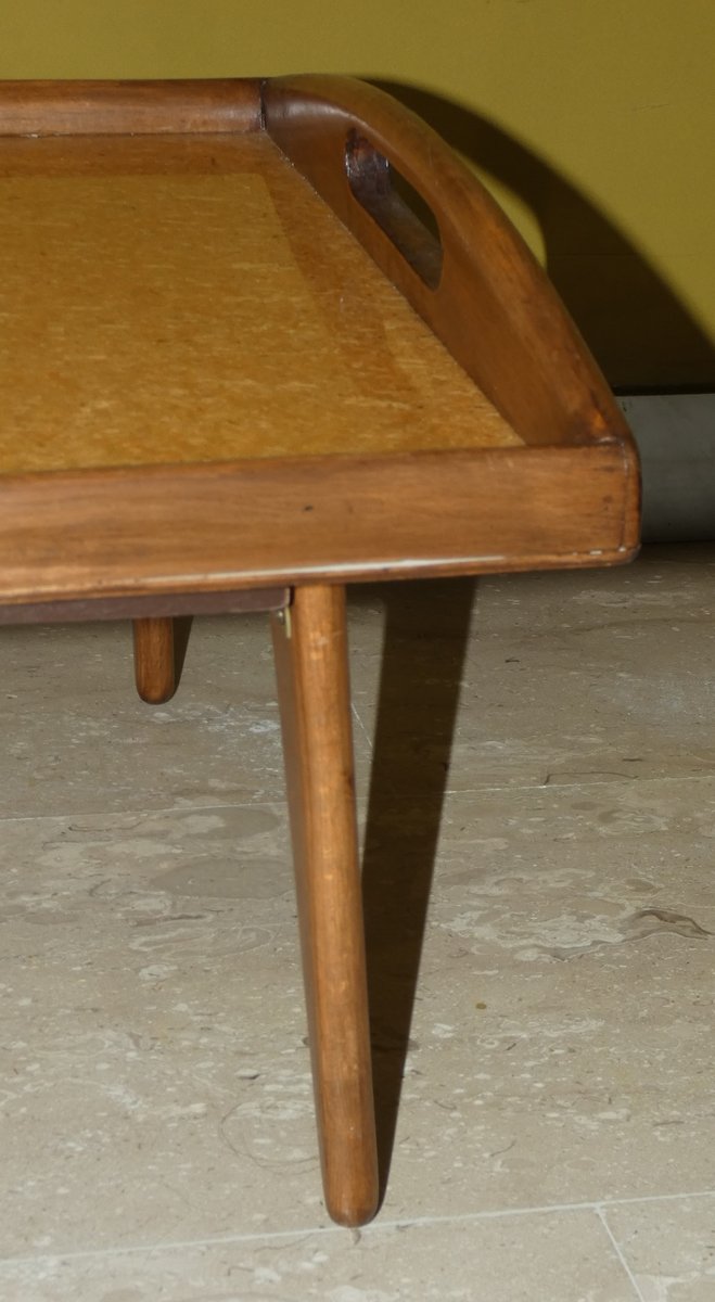 Couchtischtablett Art-déco Holz 1930er Jahre