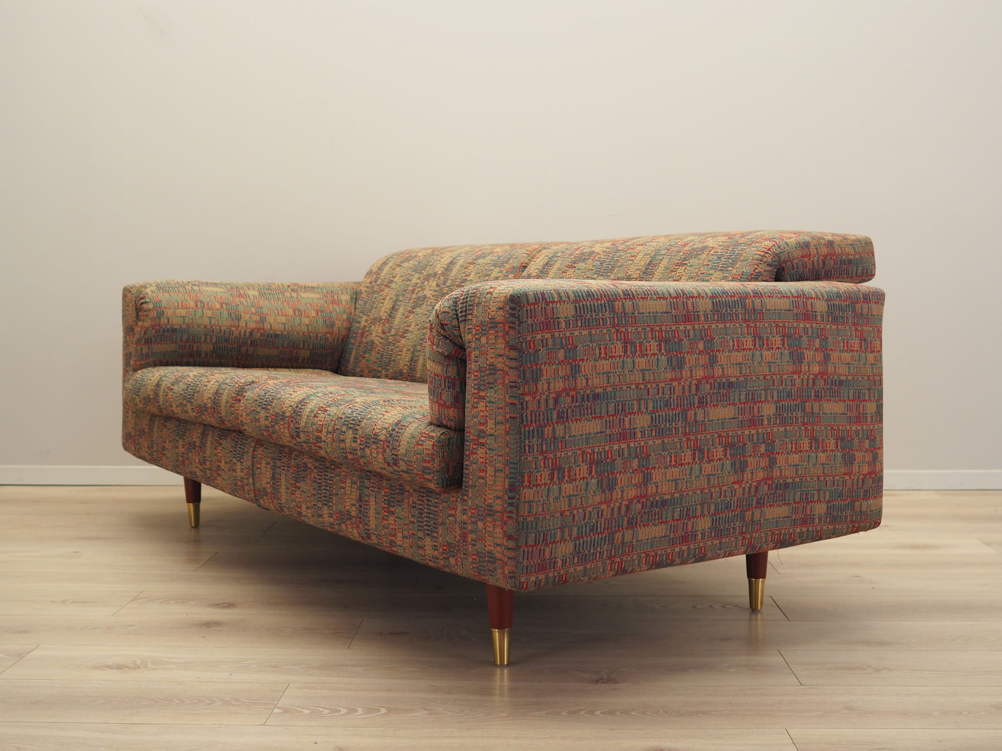 2-Sitzer Sofa Braun 1960er Jahre