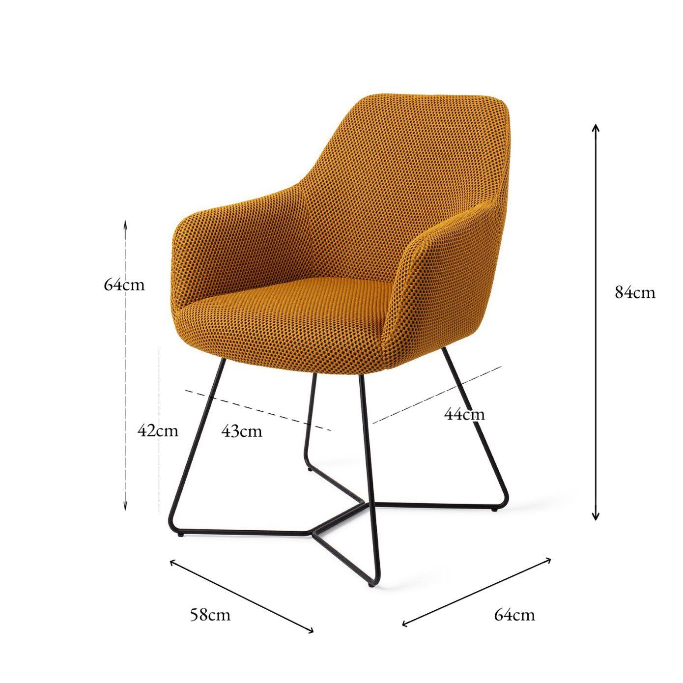 Hiroo Esszimmerstuhl Groovy Garam