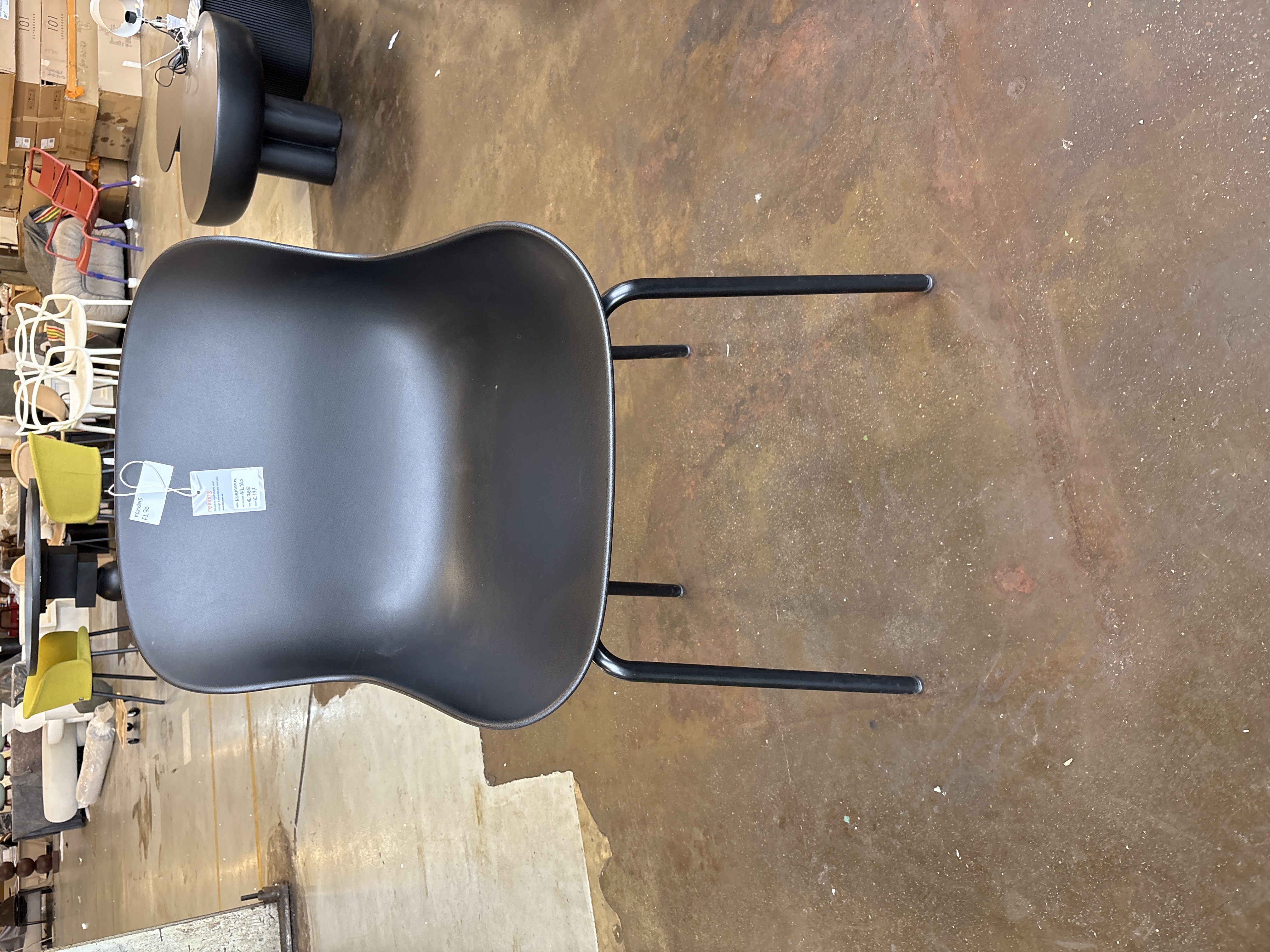 Chair Steel Black