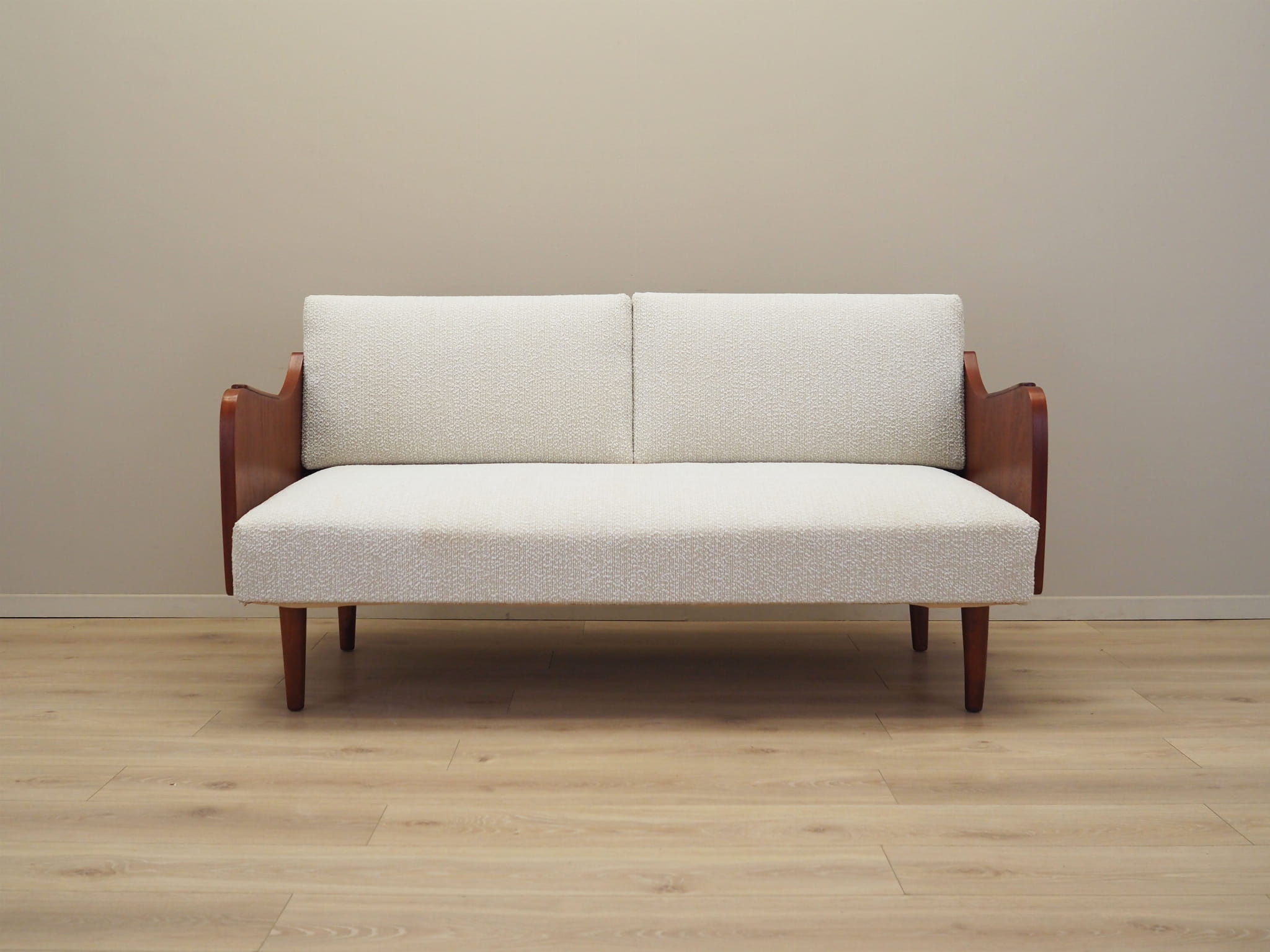 2-Sitzer Sofa Beige 1970er Jahre
