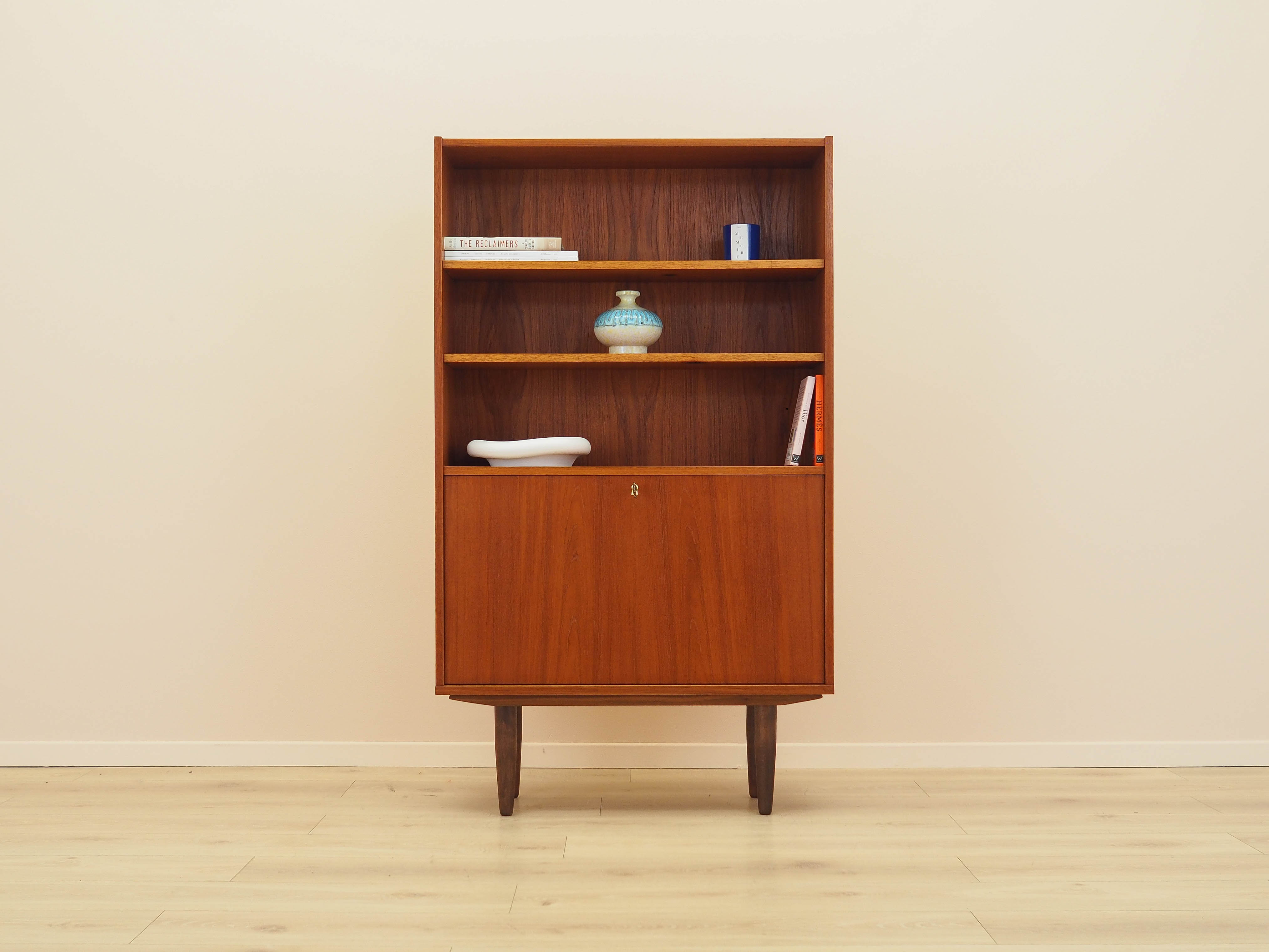 Teak bookcase 1970s