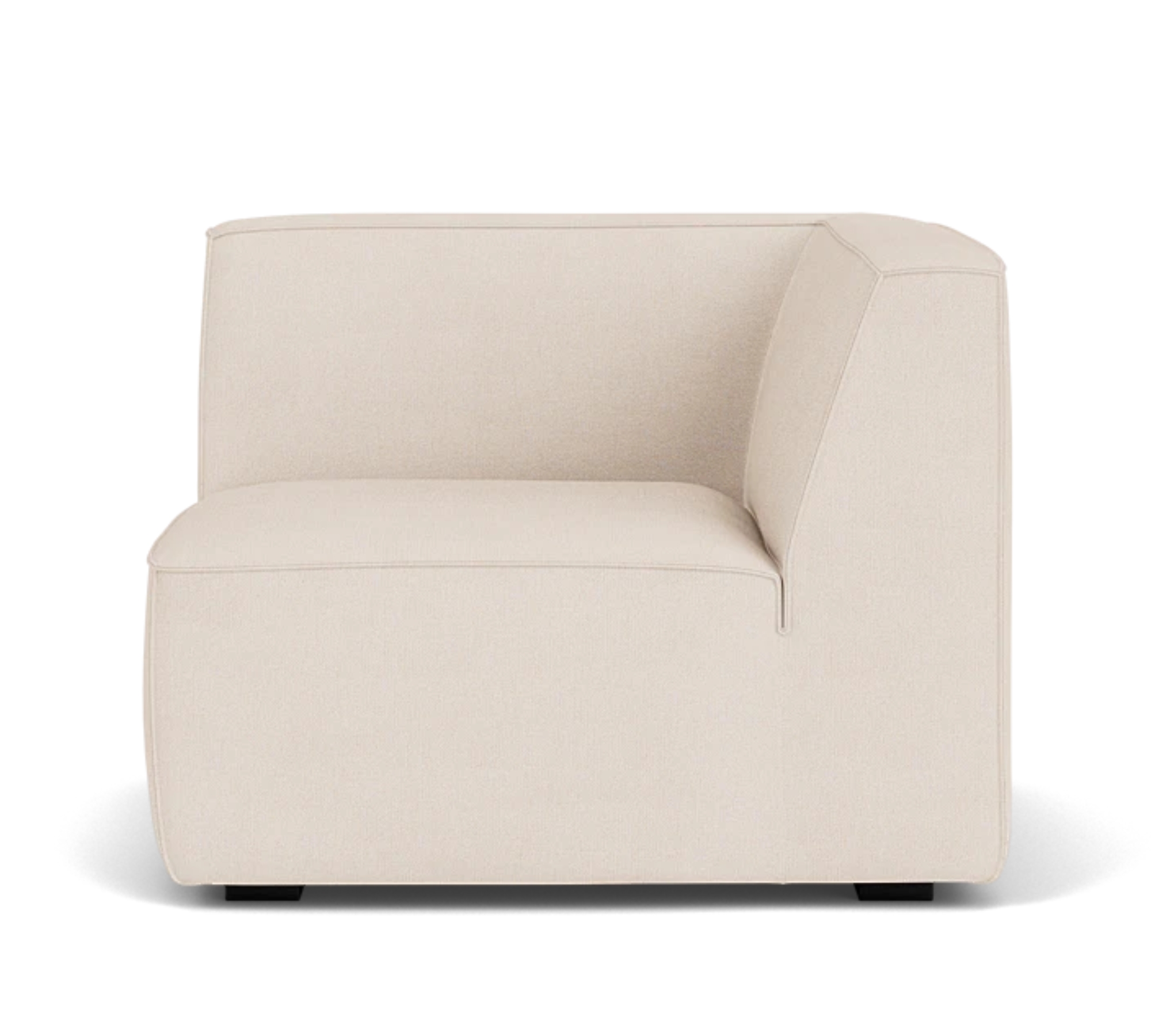 Dane 1-Sitzer Eckmodul Rechts Mark Sand