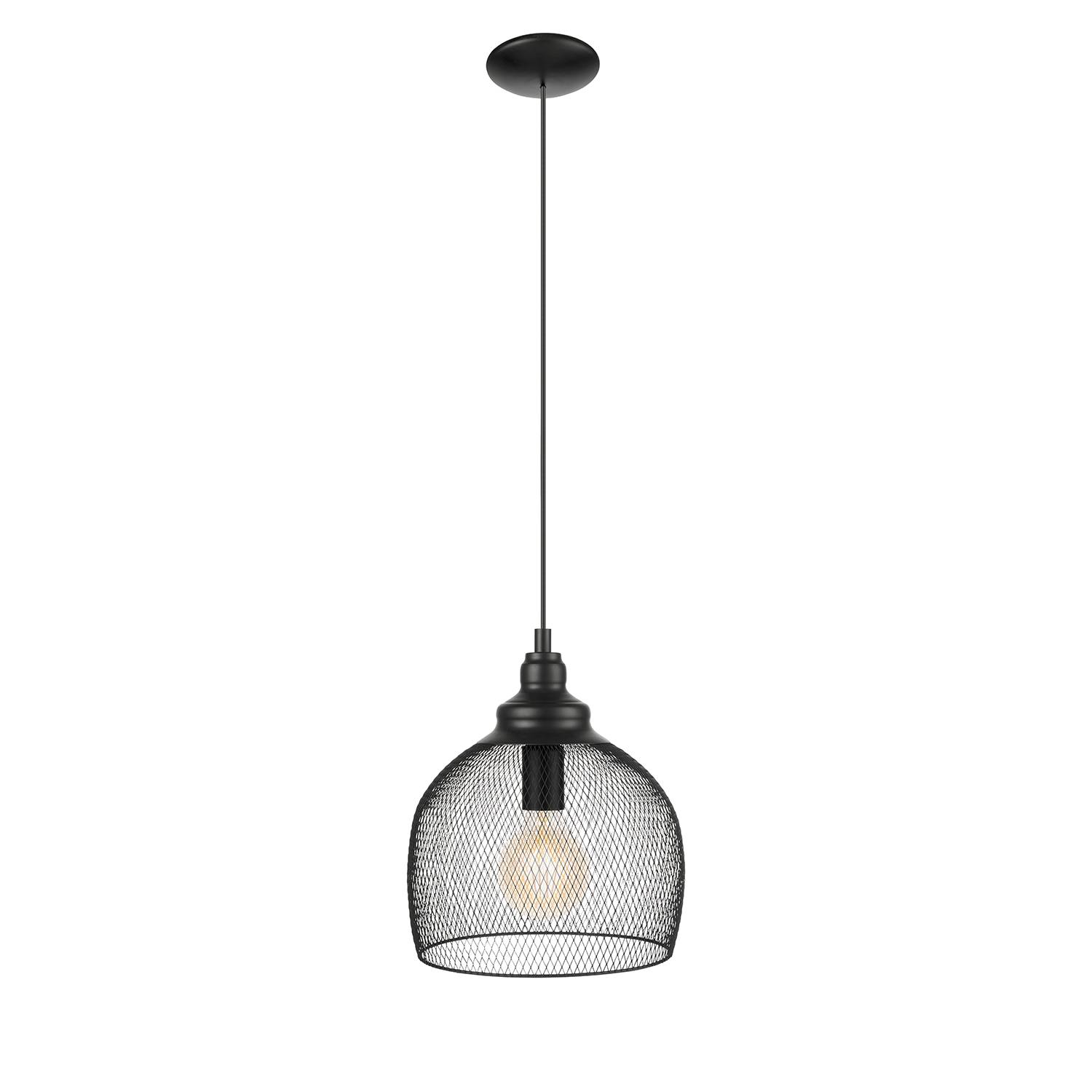 Straiton Pendant Light Steel 1-light