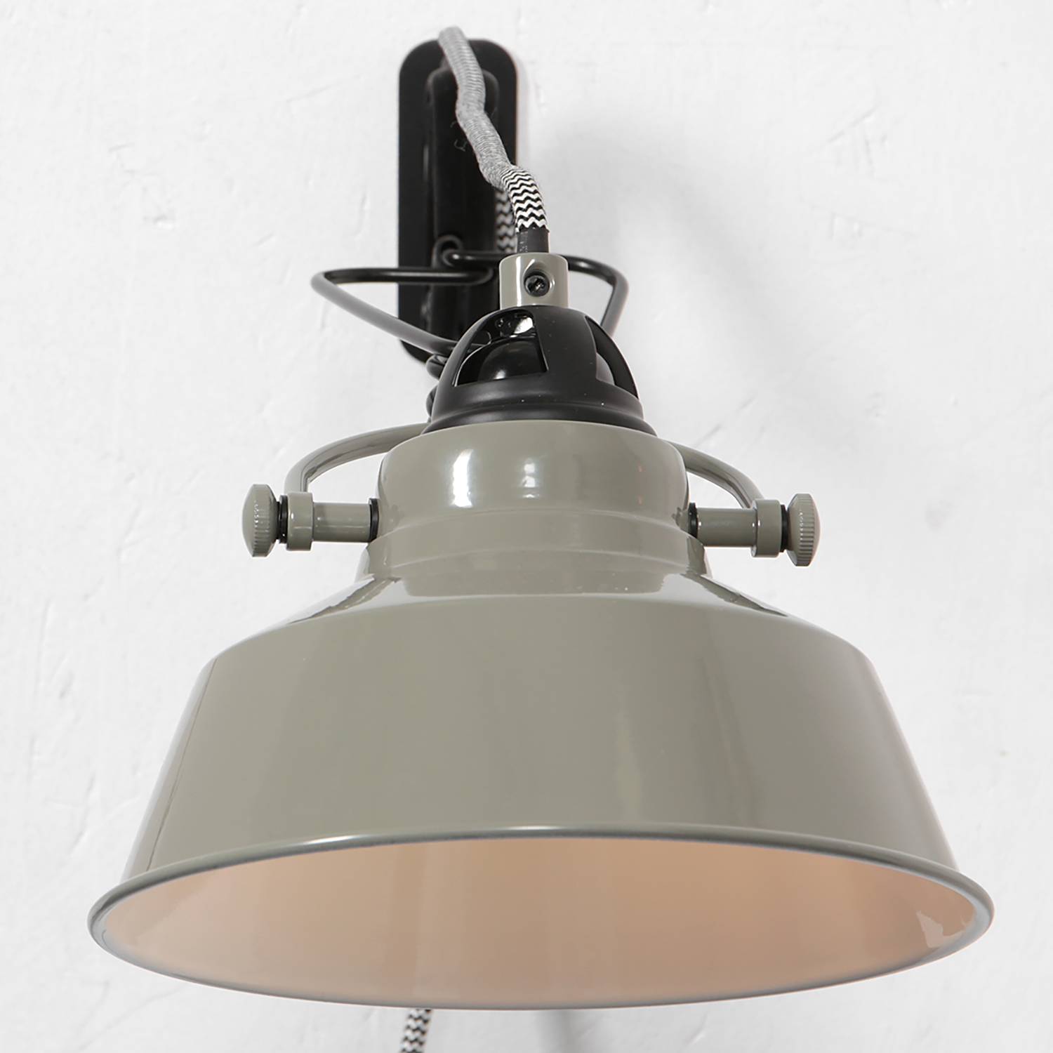 Nova Wandleuchte Aluminium 1-flammig