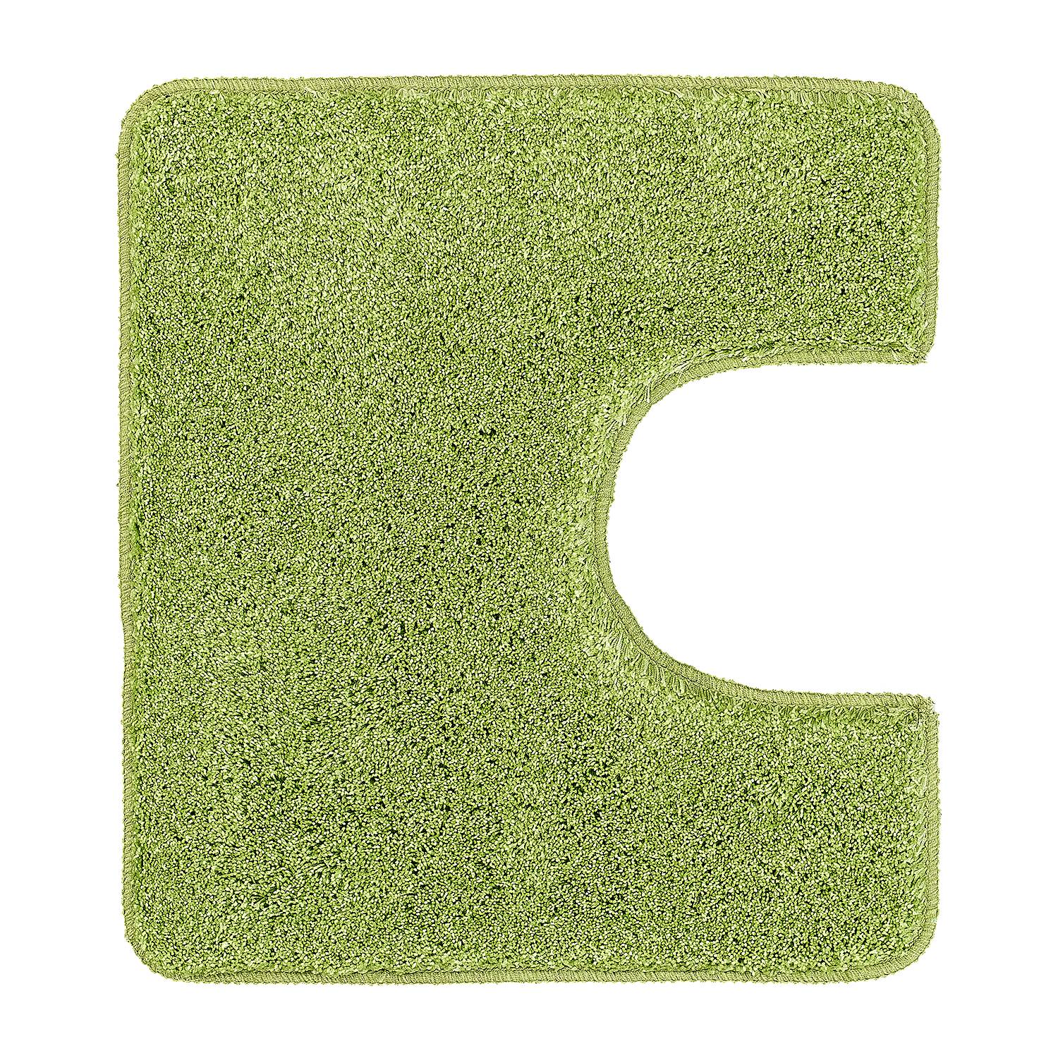 Badteppich Seattle Polyester Apfelgrün 55 x 50 cm
