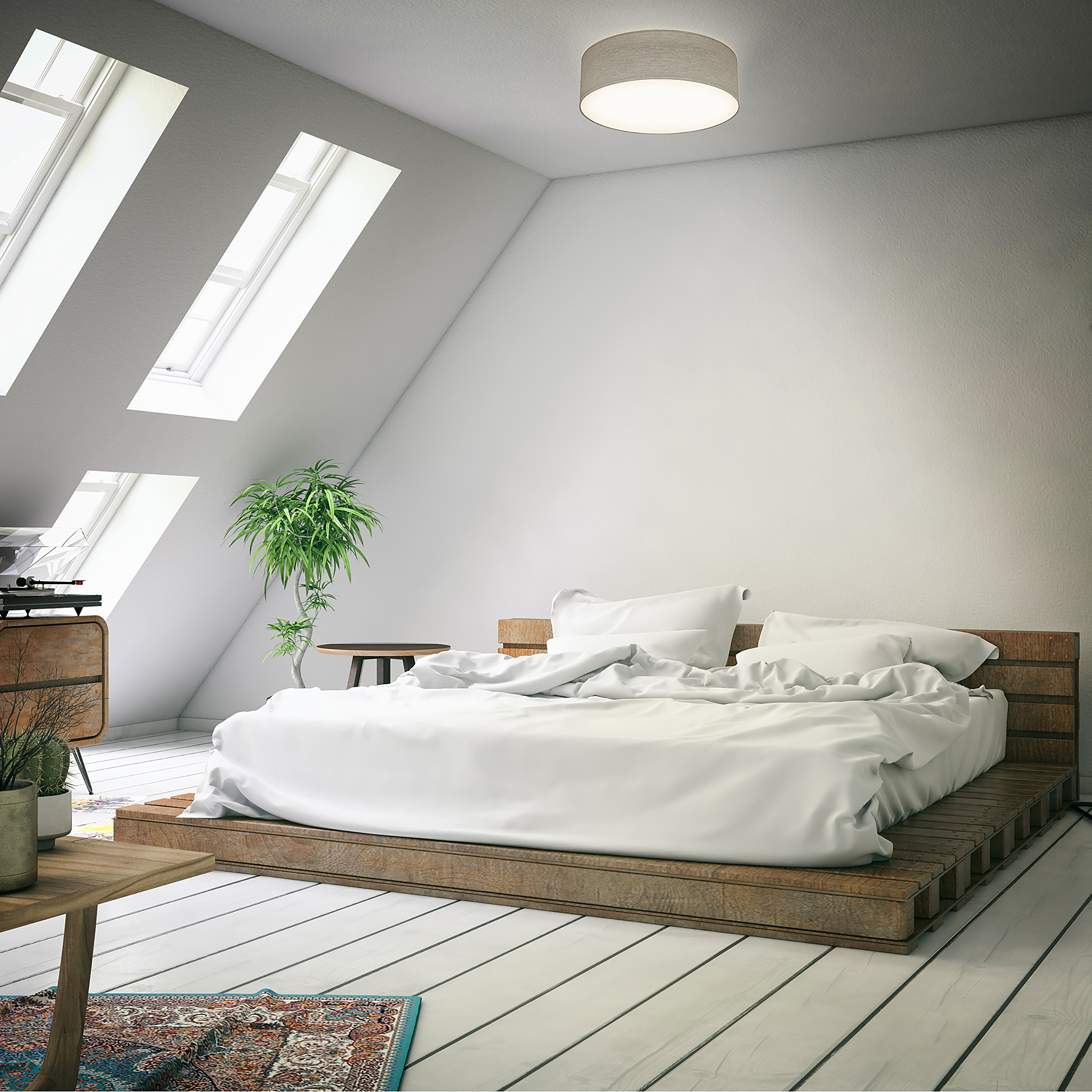 Paaho Deckenleuchte Beige