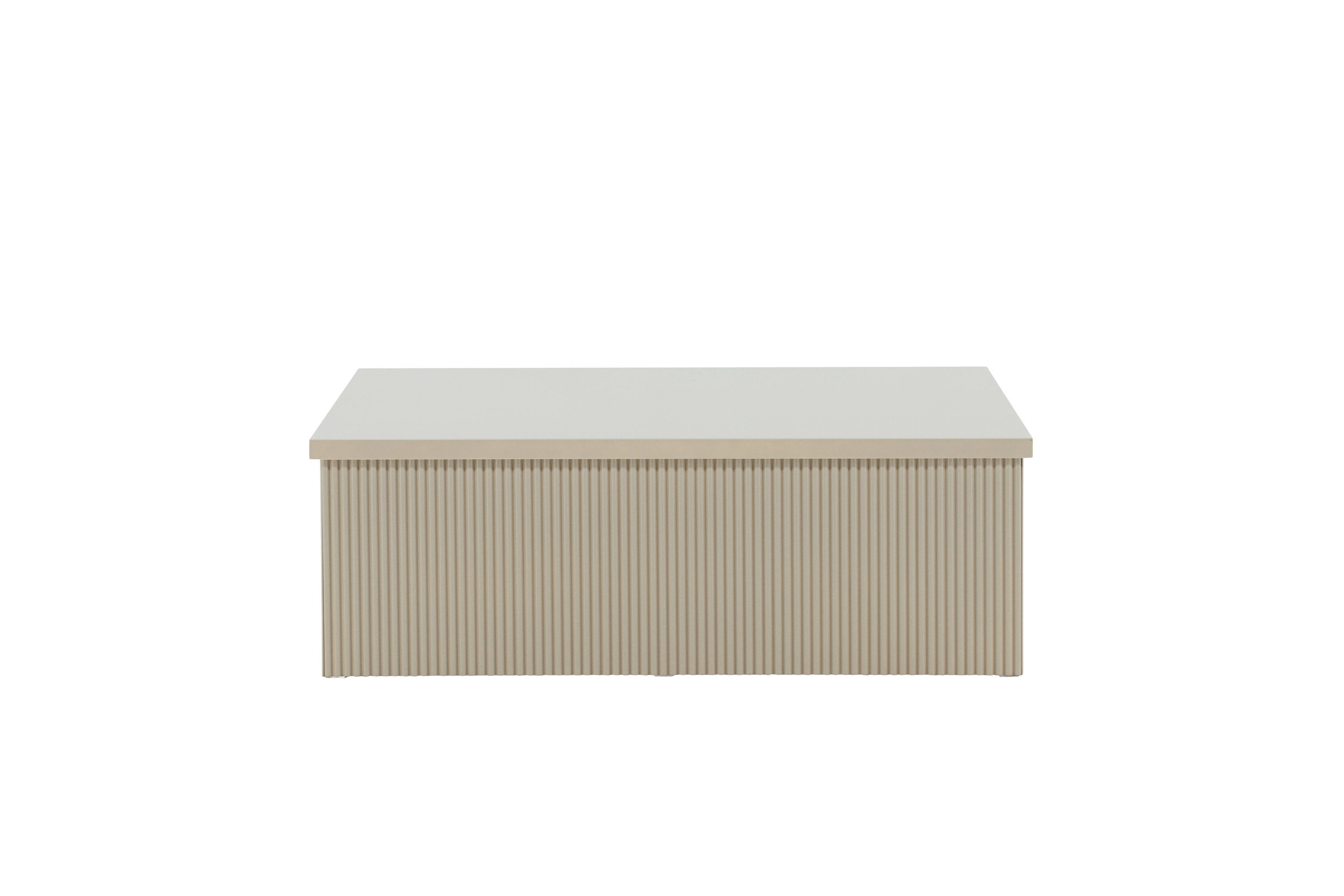 Lenox Couchtisch Beige 90x90cm 