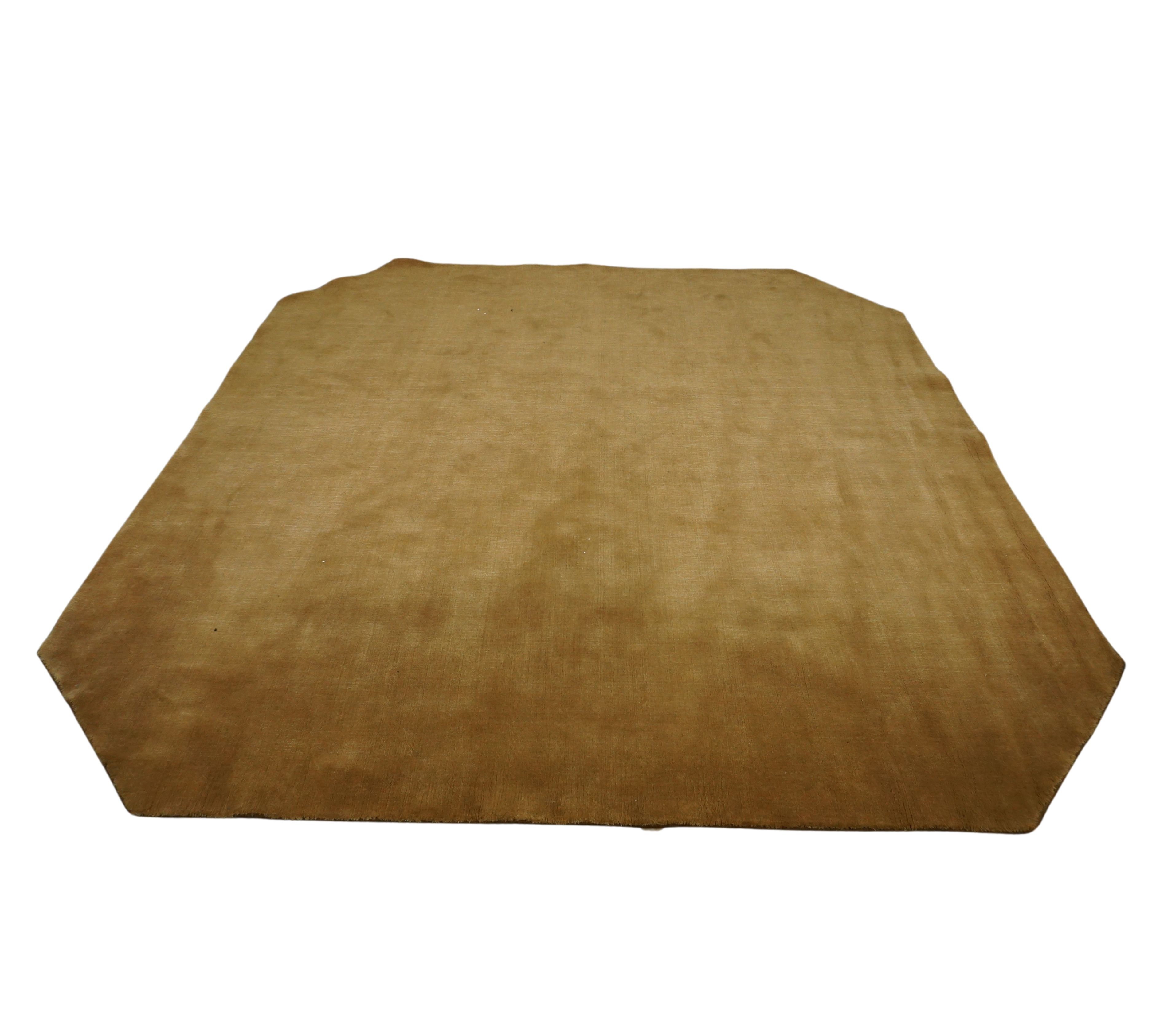 The Moor AP5 Teppich Wolle Brown Gold