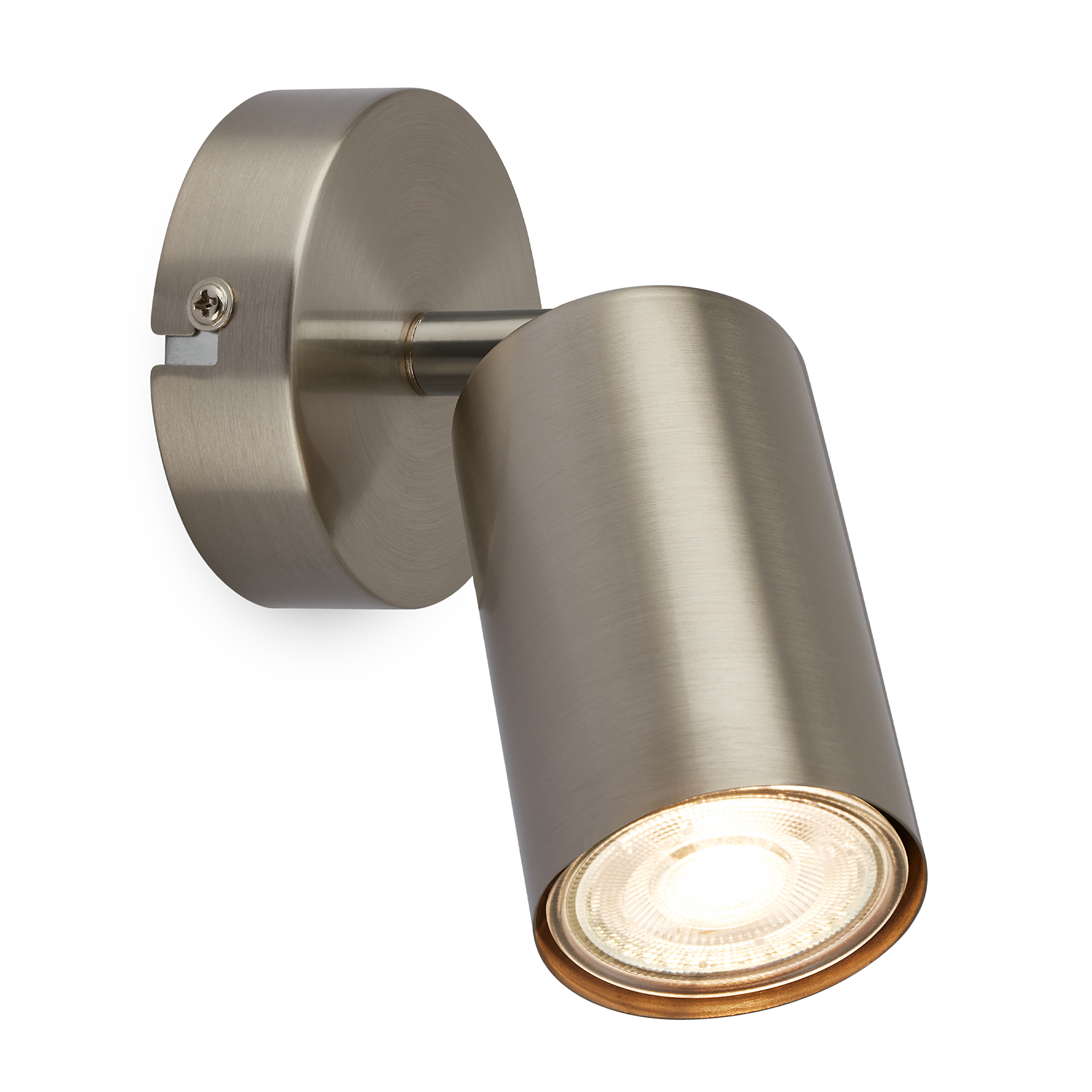 LED Wandleuchte Spot Tib Silber