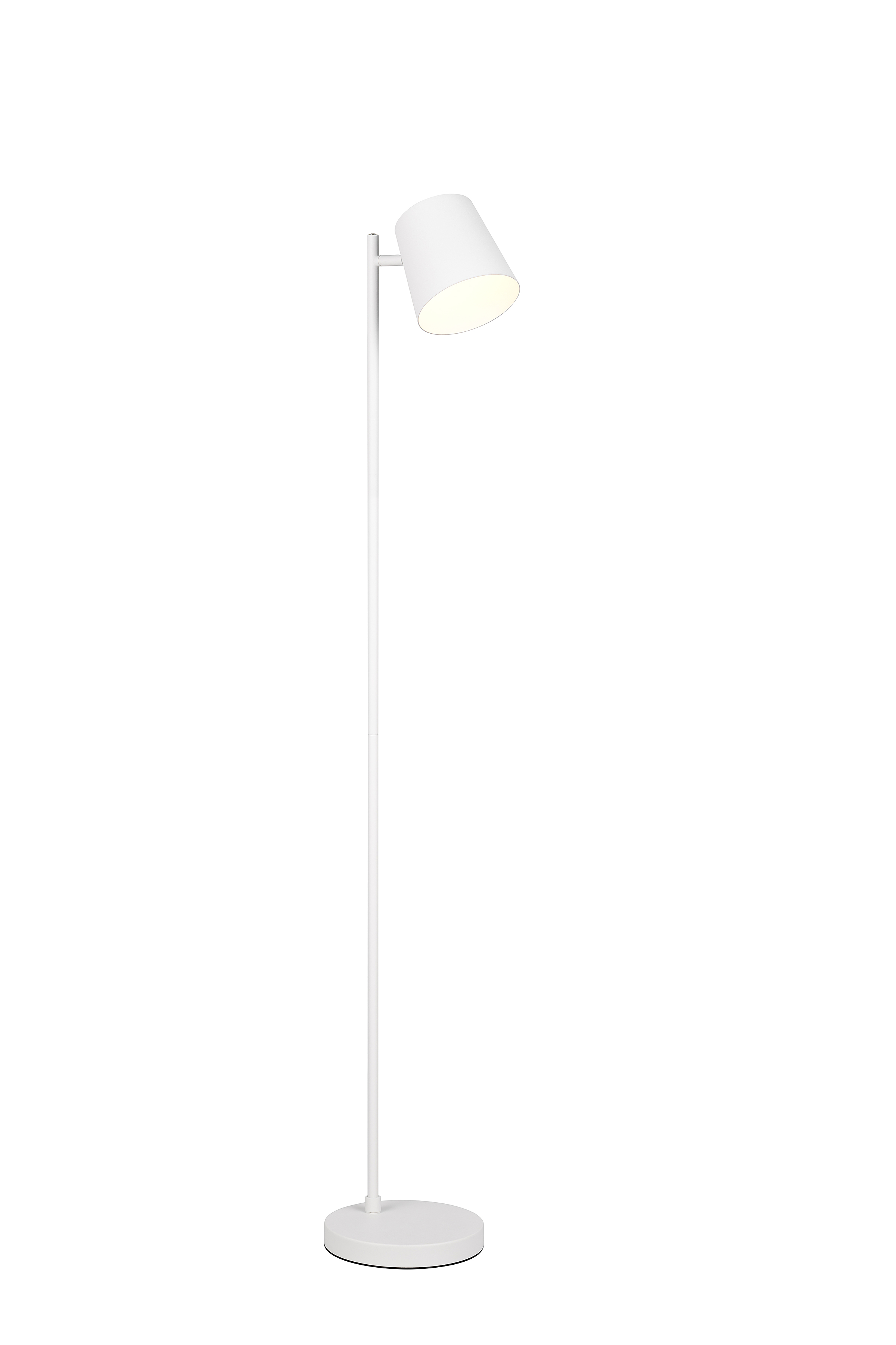 Blake LED floor lamp 1-light iron white
