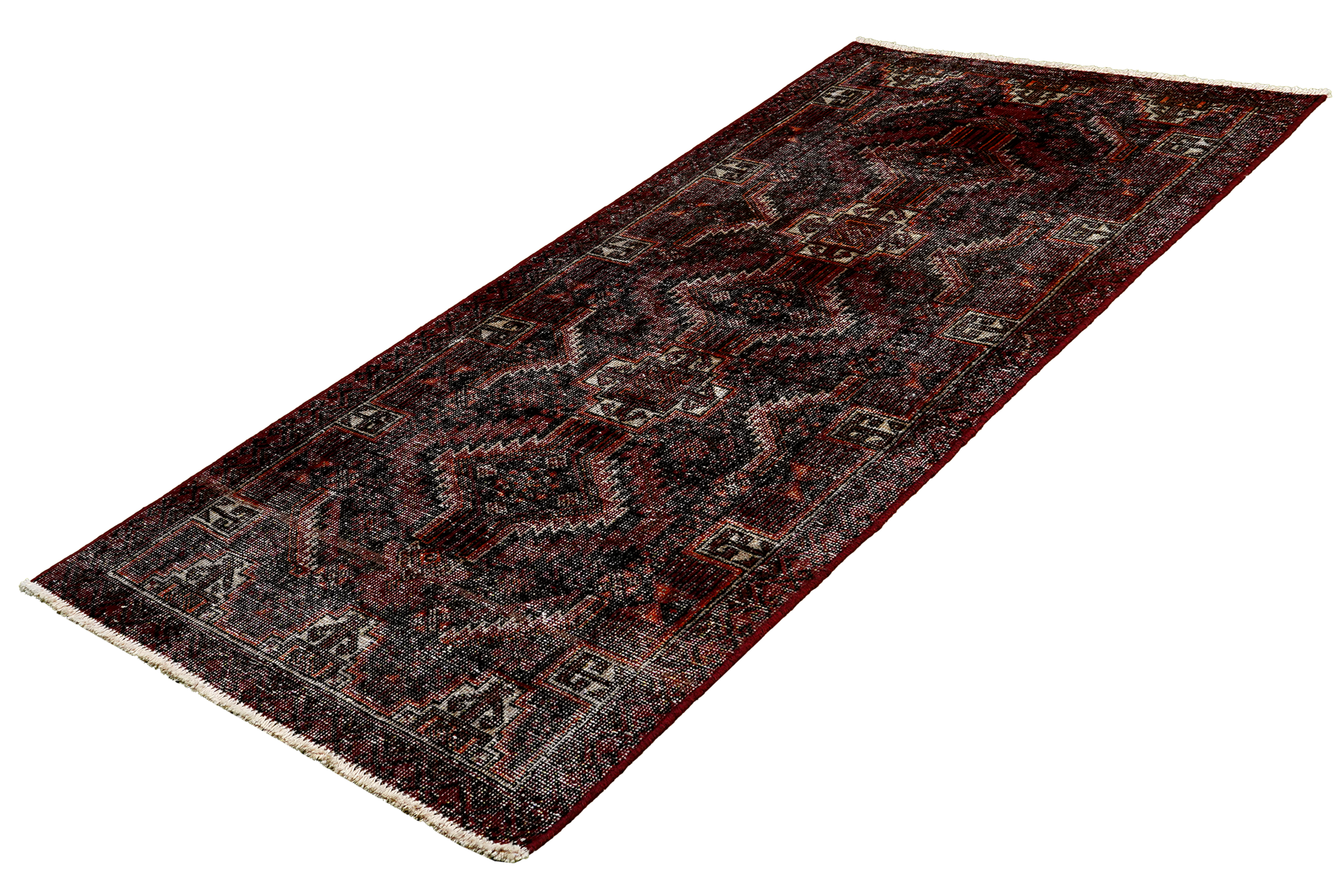 Heritage Teppich Wolle Mehrfarbig