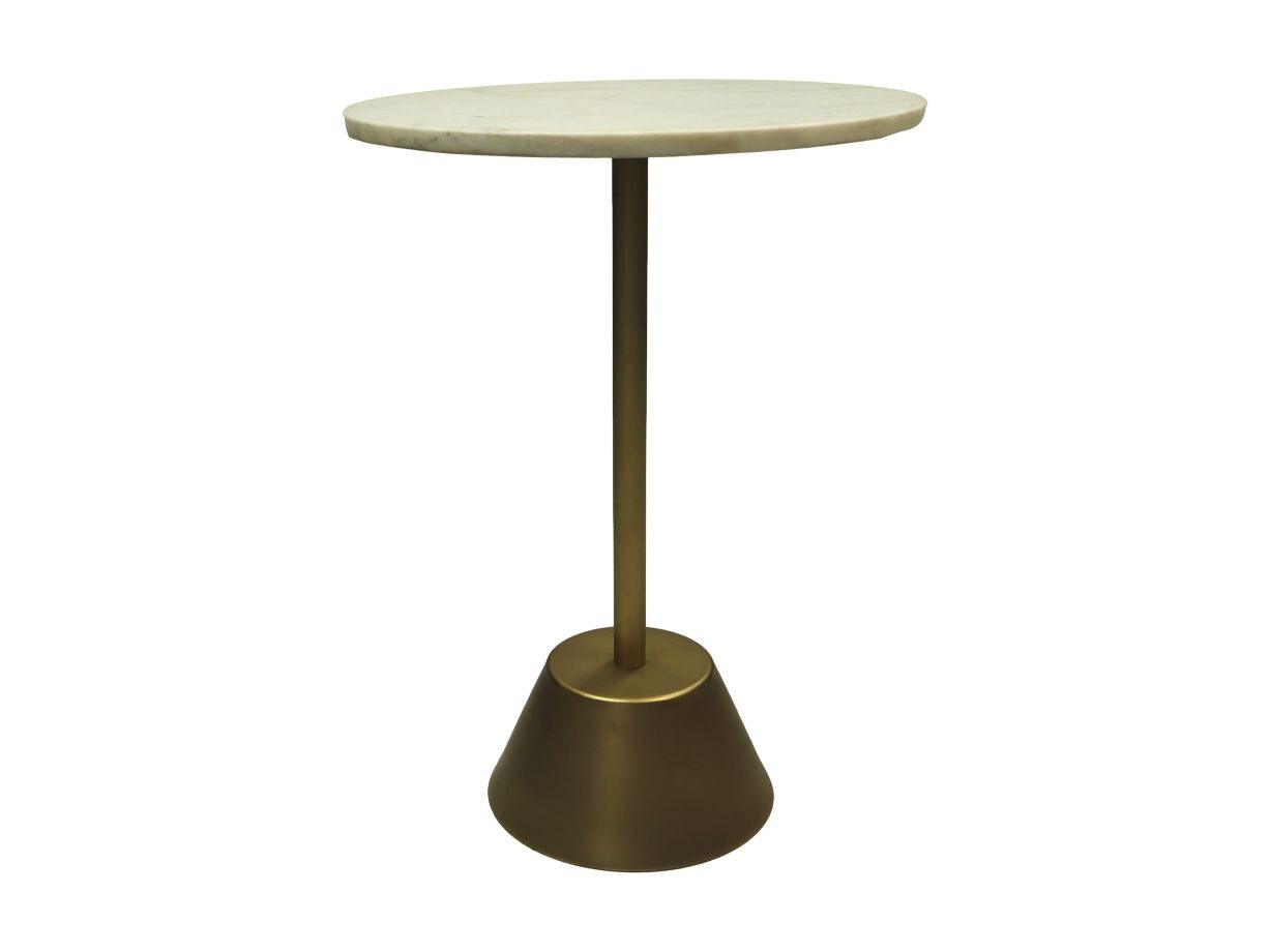 Beistelltisch Marmor Metall ø40cm