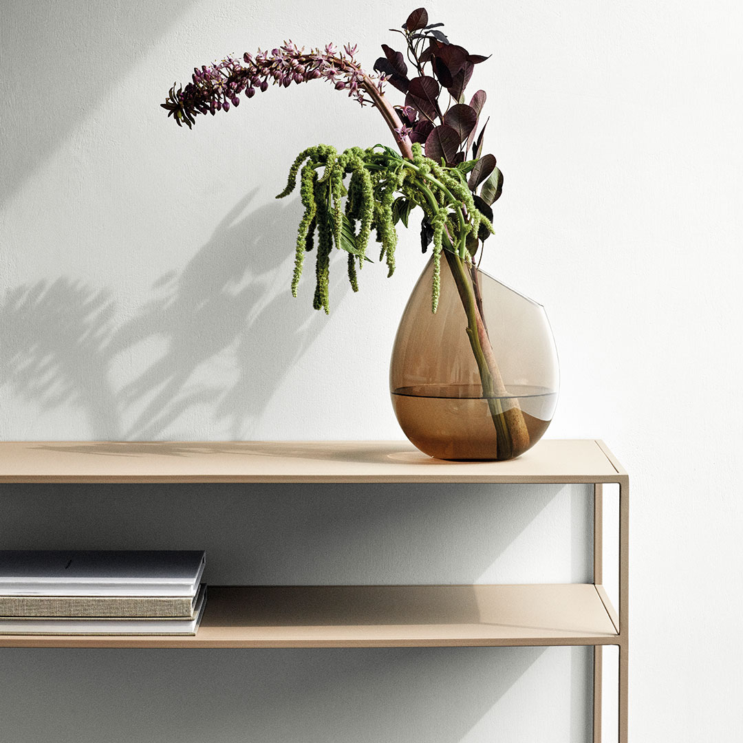 Fera Credenza Acciaio Opaco Steel Grey 65986