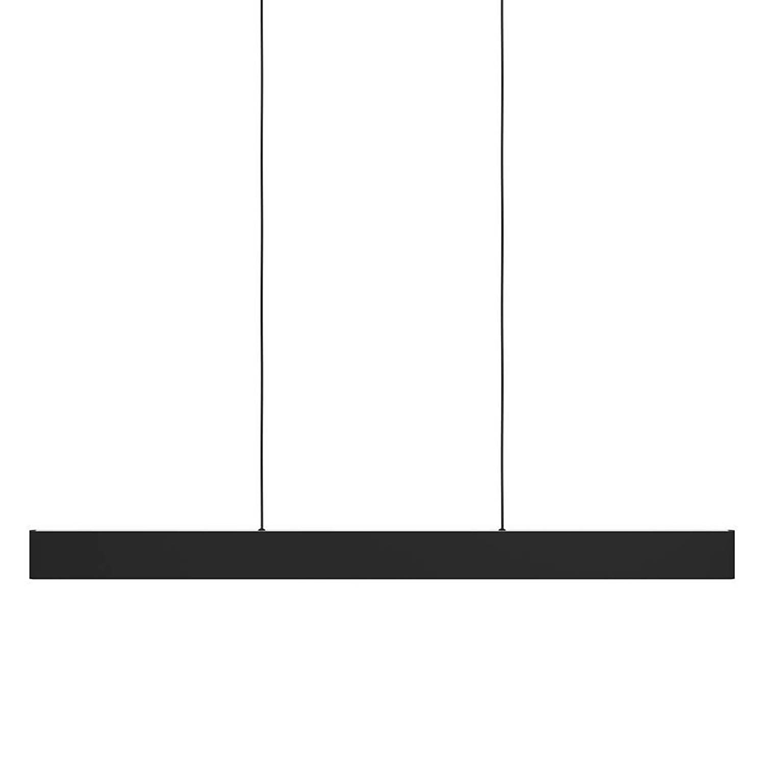 LED-Pendelleuchte Andreas-Z Polycarbonat Stahl Schwarz