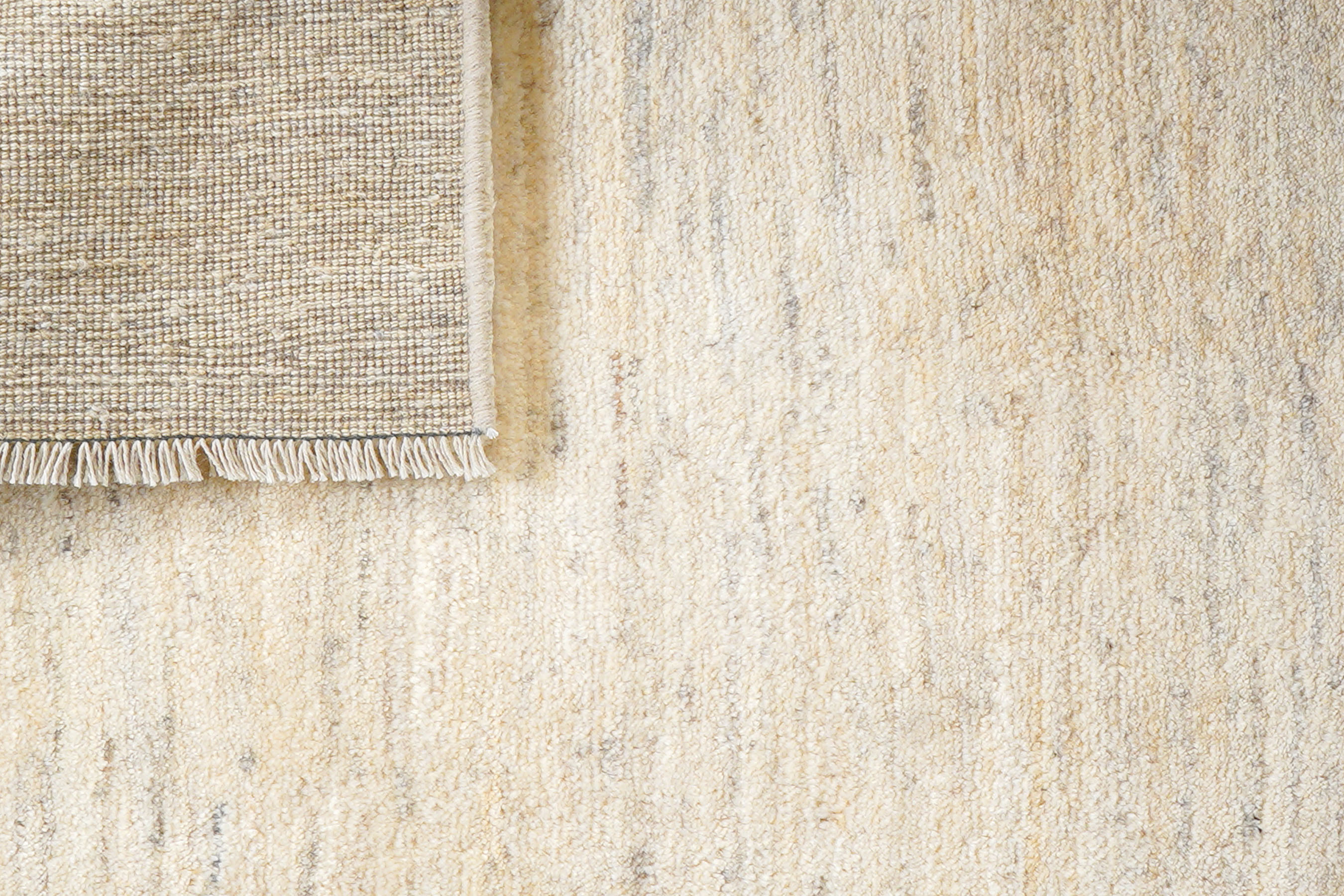 Rizbaf Gabbeh-Teppich Wolle Beige
