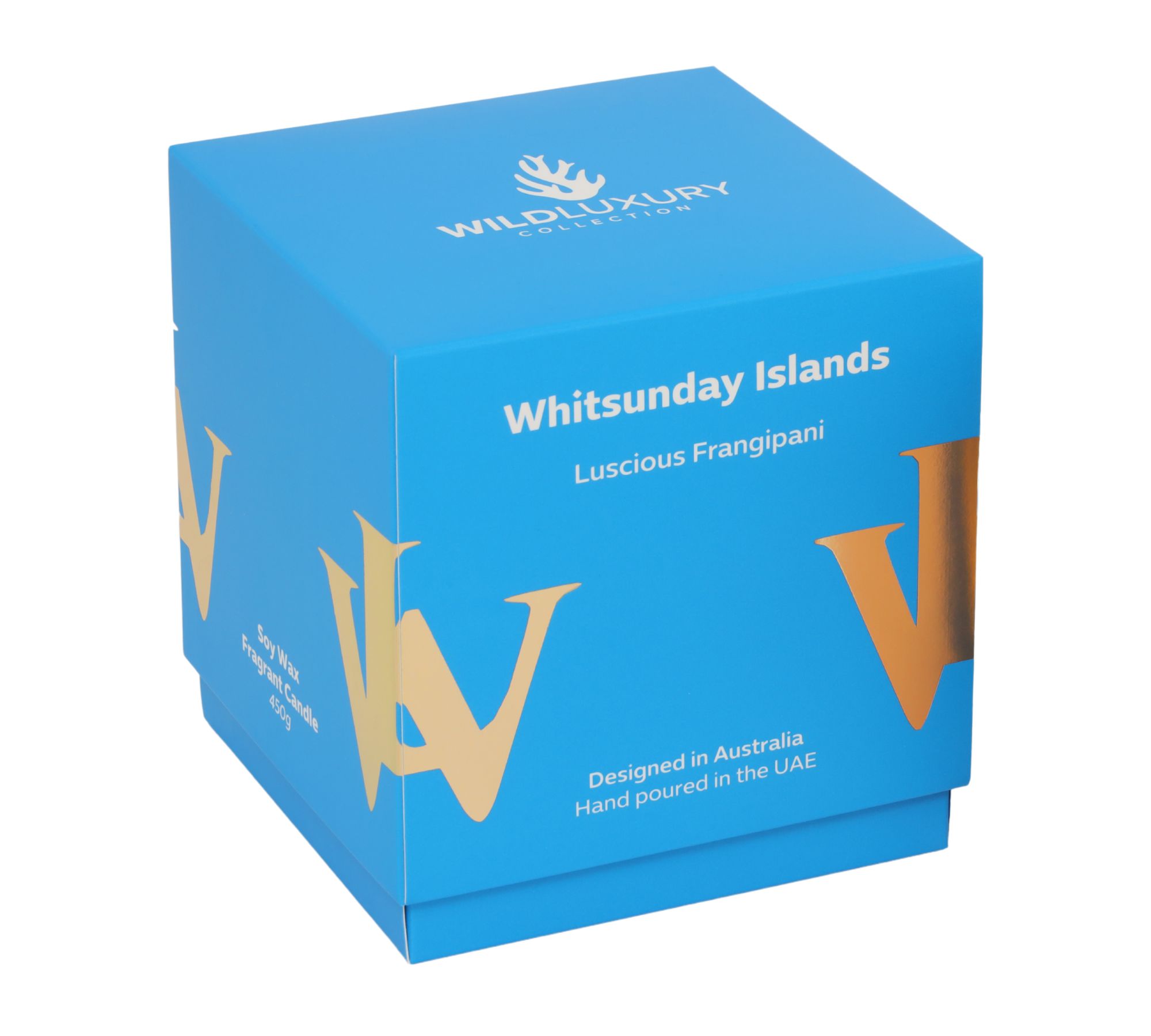 Handgegossene Sojawachs Duftkerze Whitsunday Islands 450g