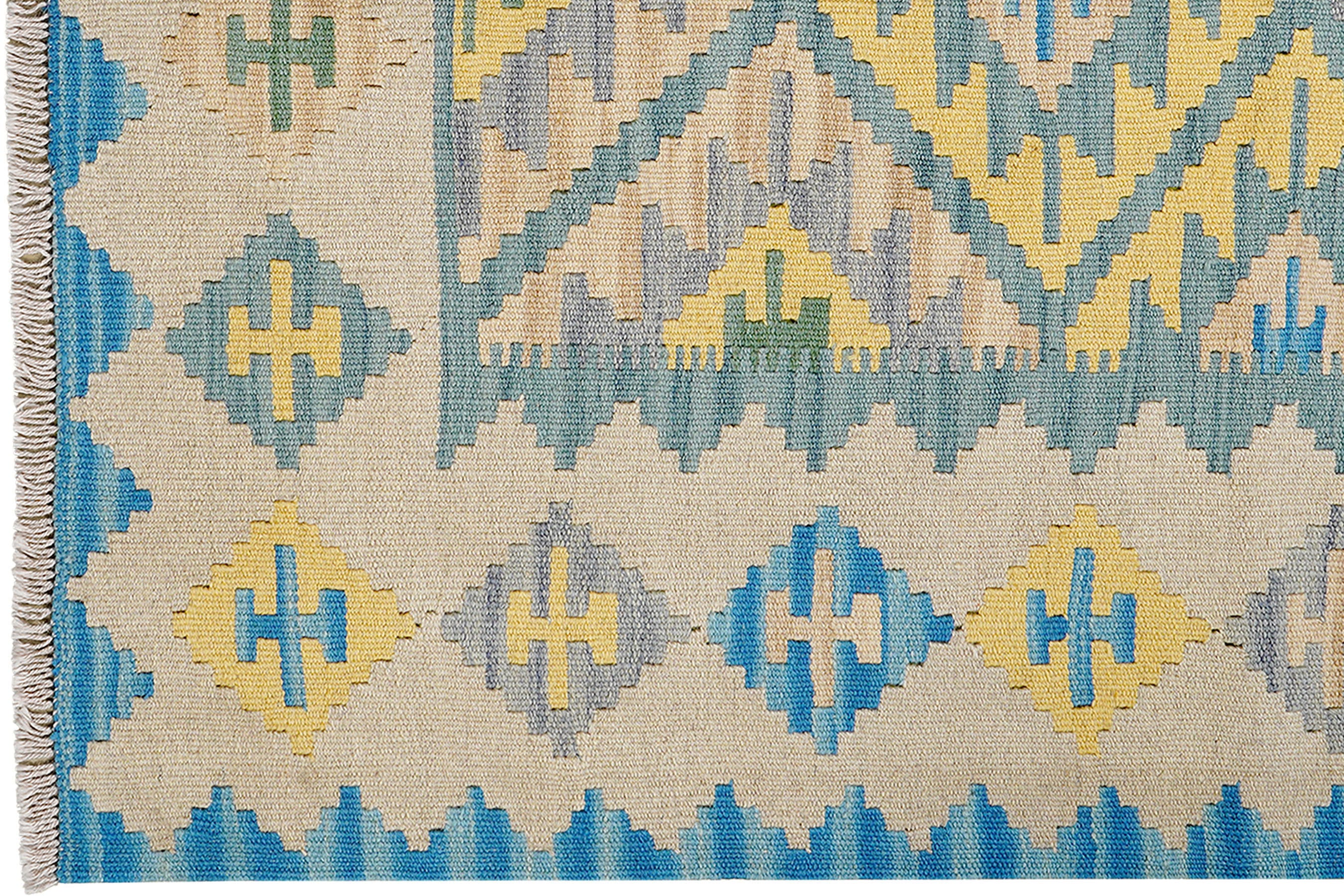 Kilim Gashgai Teppich Mehrfarbig