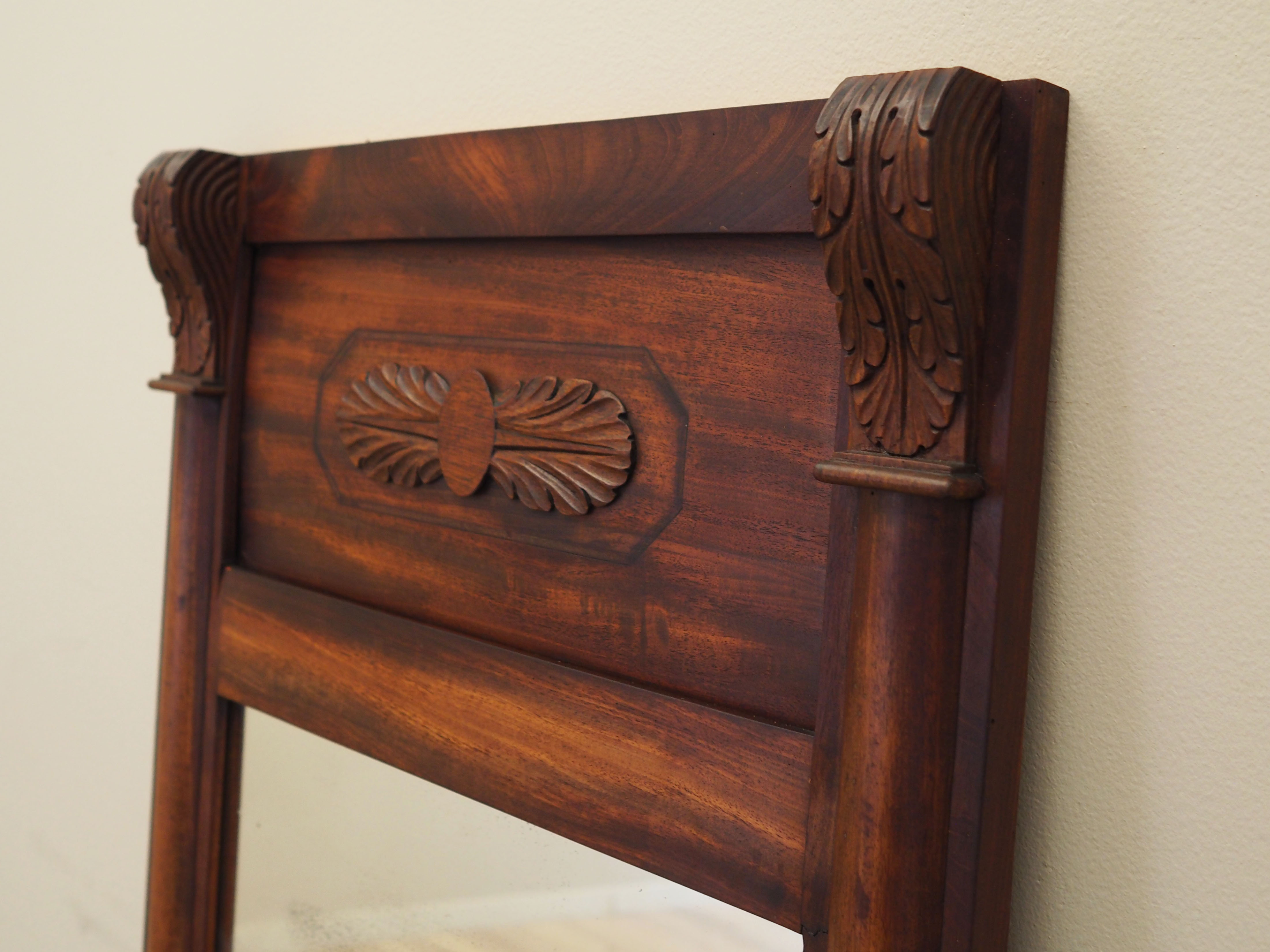 Mirror with wooden frame 1970s